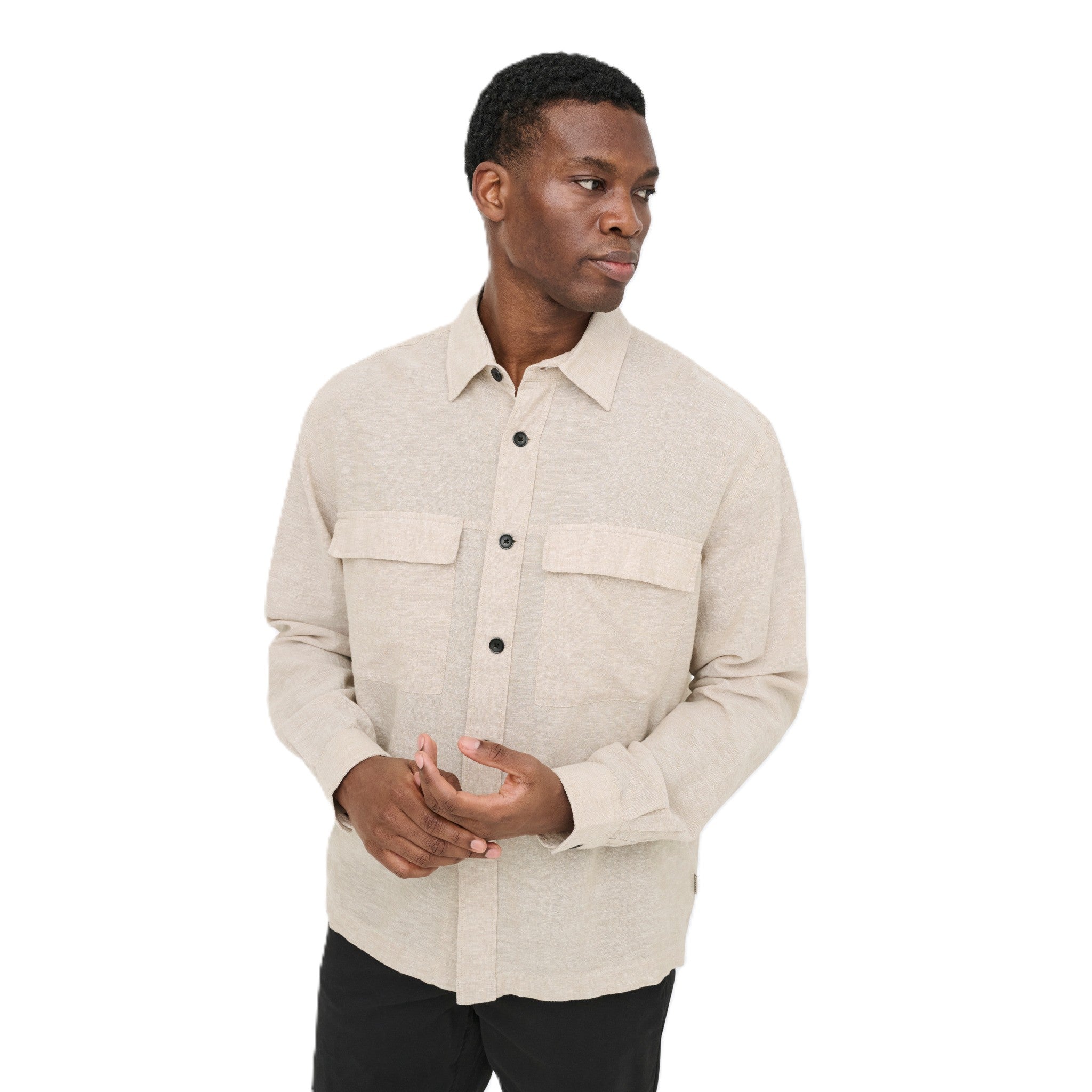 CAIDEN OVERSHIRT LINEN
