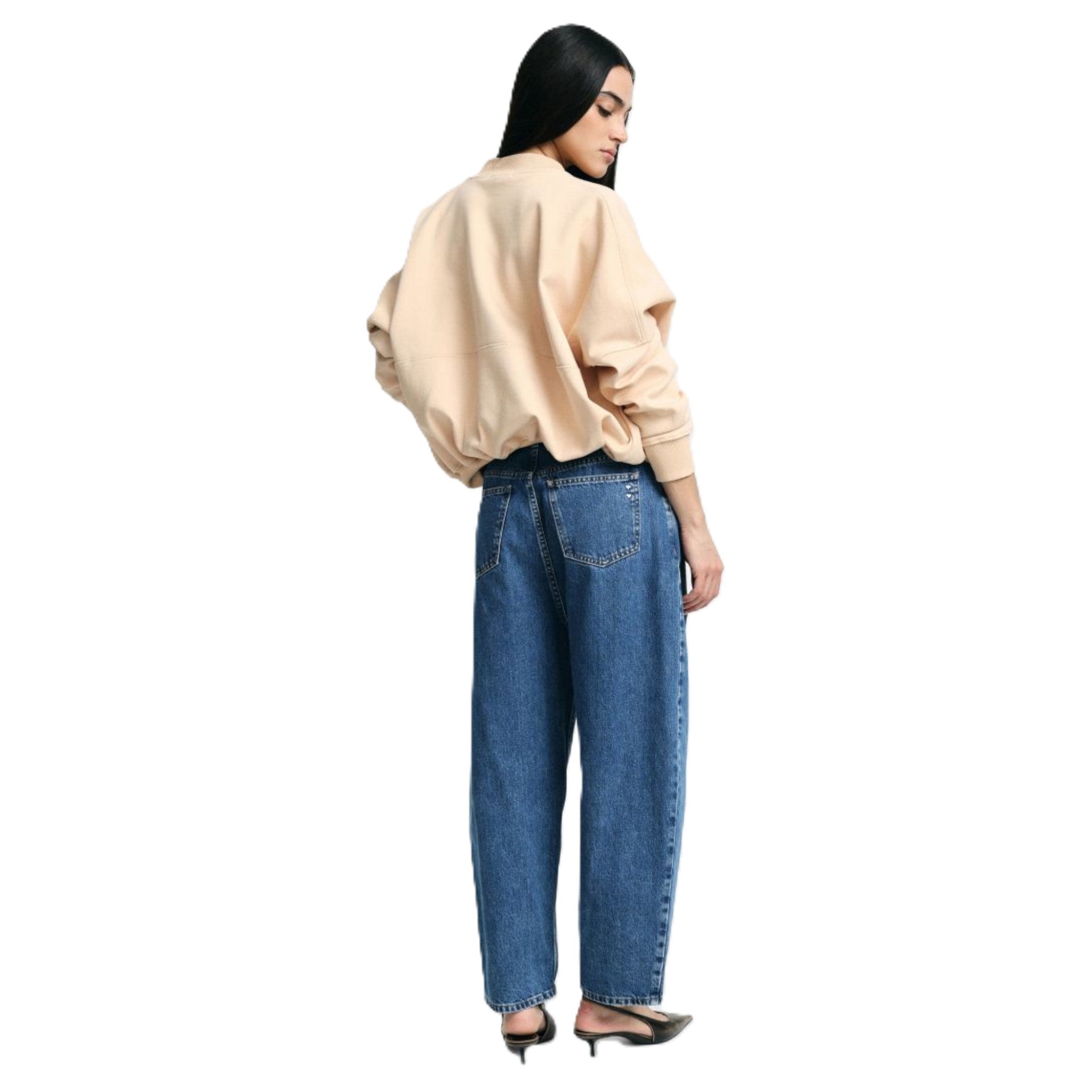JEANS BALOON FIT VITA ALTA