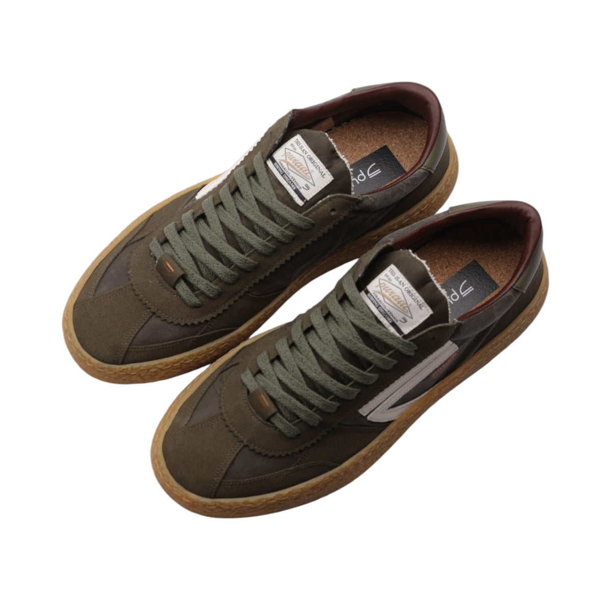 Puraai Vintage Sidro Uomo Verde