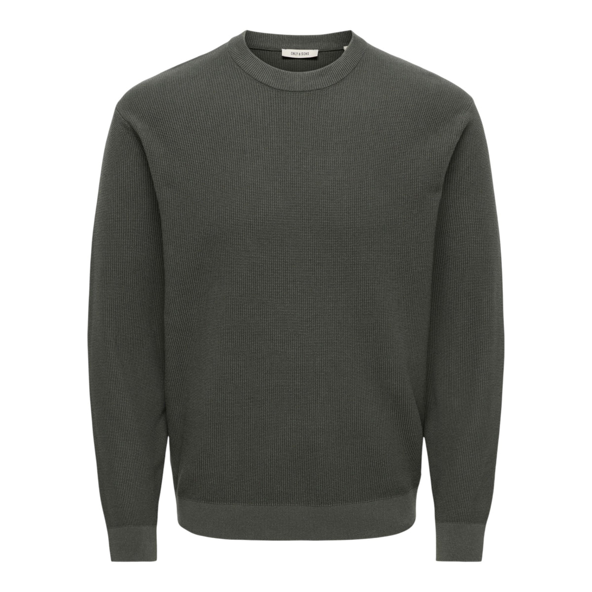 TONY WAFFLE CREW KNIT