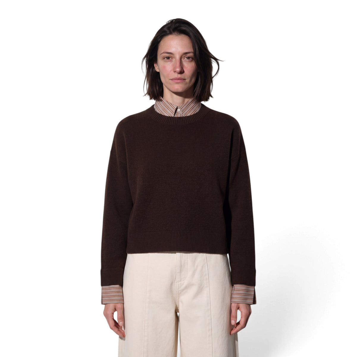 ERIT SHIRT LAYERED KNIT
