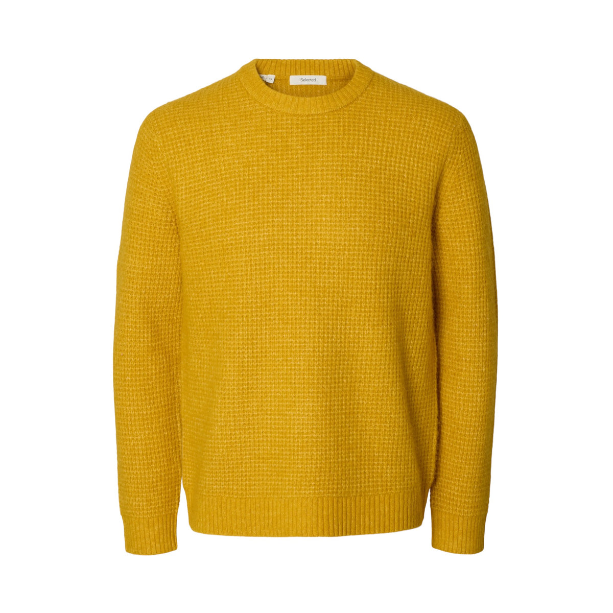RAI KNIT WAFFLE CREW NECK