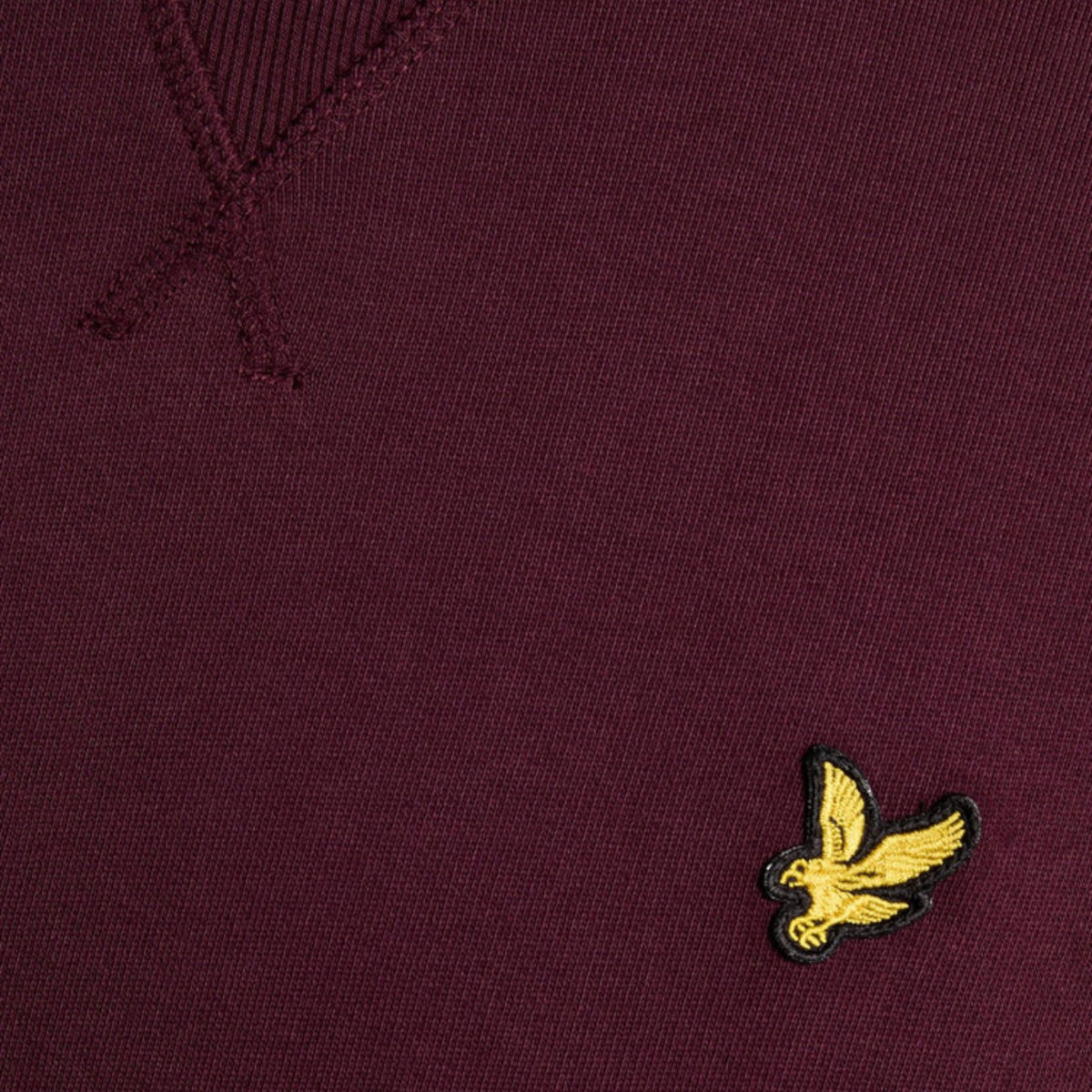 FELPA IN COTONE CON SCOLLO ROTONDO