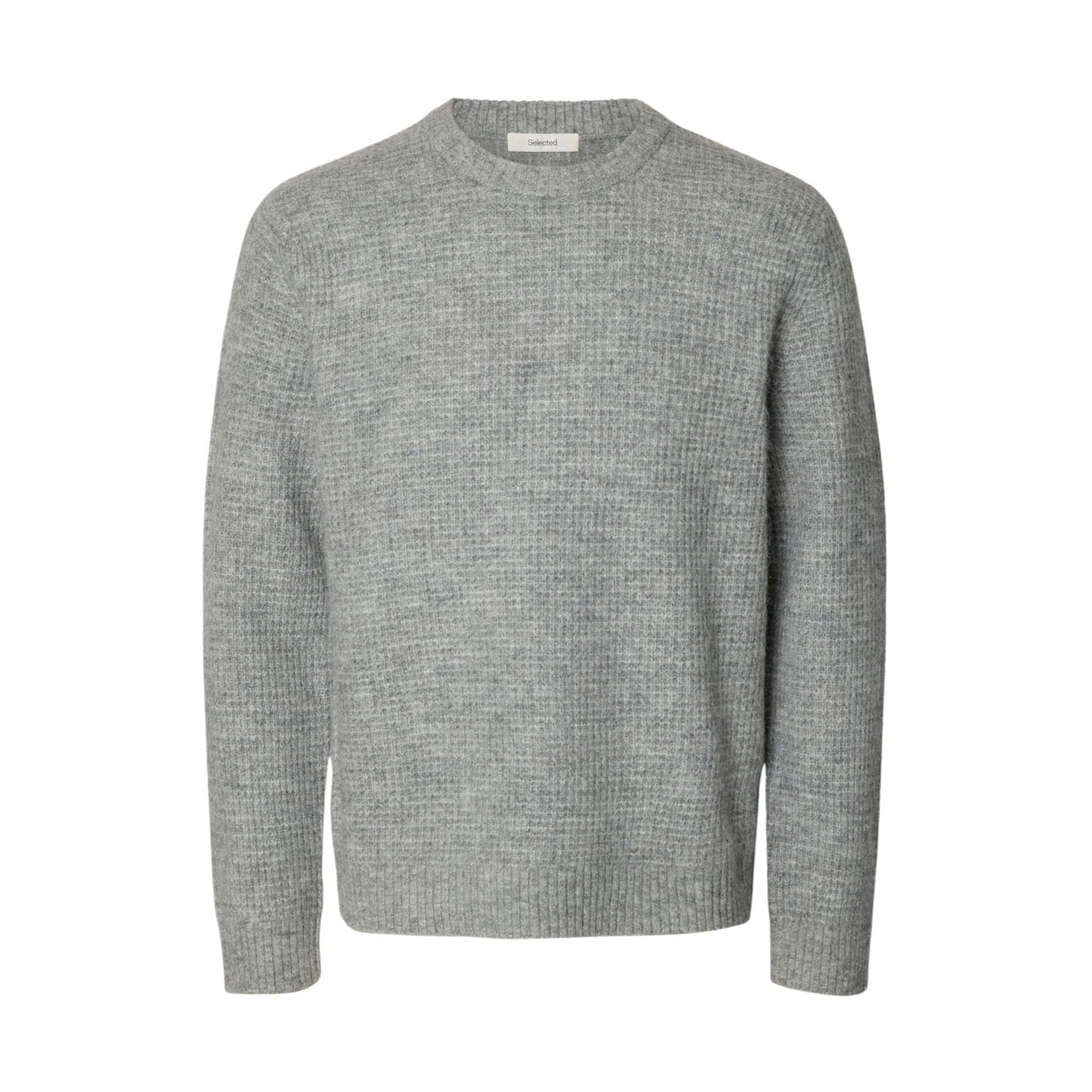 RAI KNIT WAFFLE CREW NECK