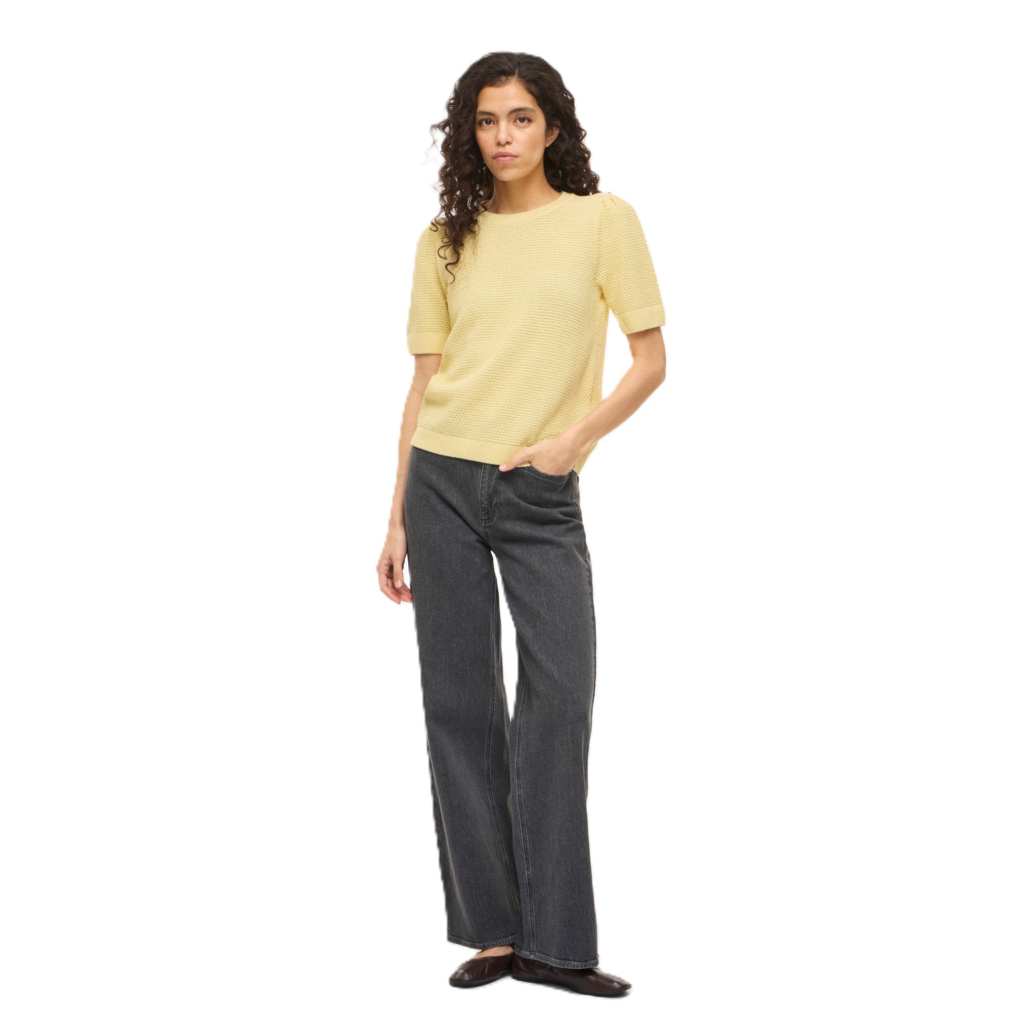 DALO O-NECK KNIT TOP