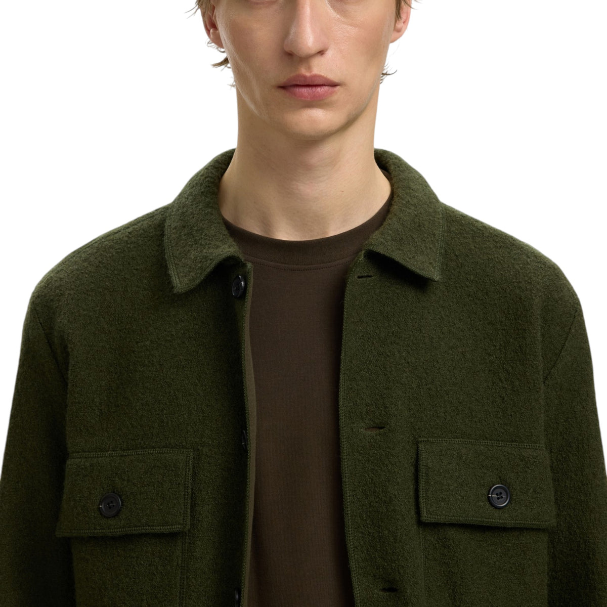 NEALY KNIT WORKWEAR CARDIGAN