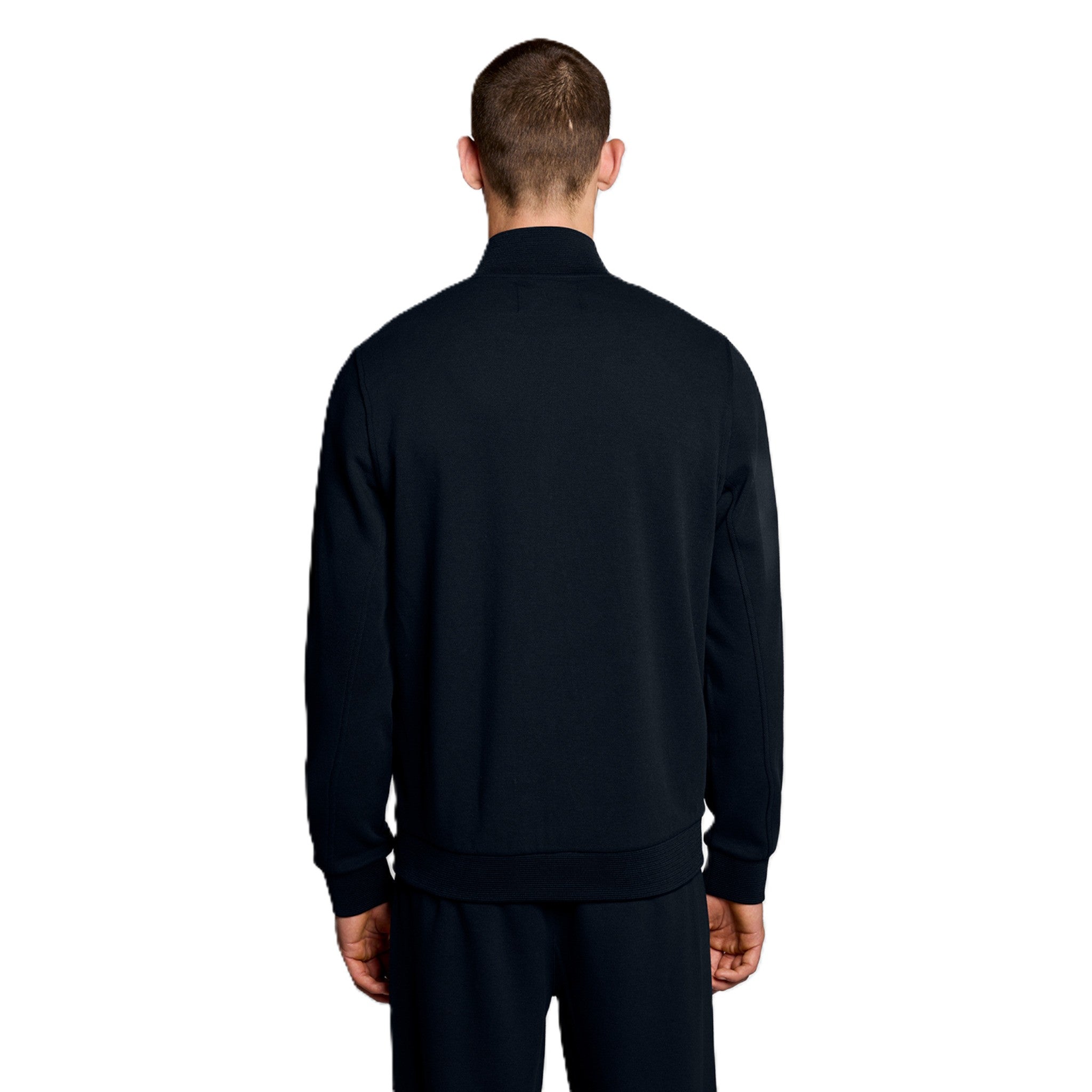 COTTON BLEND TRACK JACKET