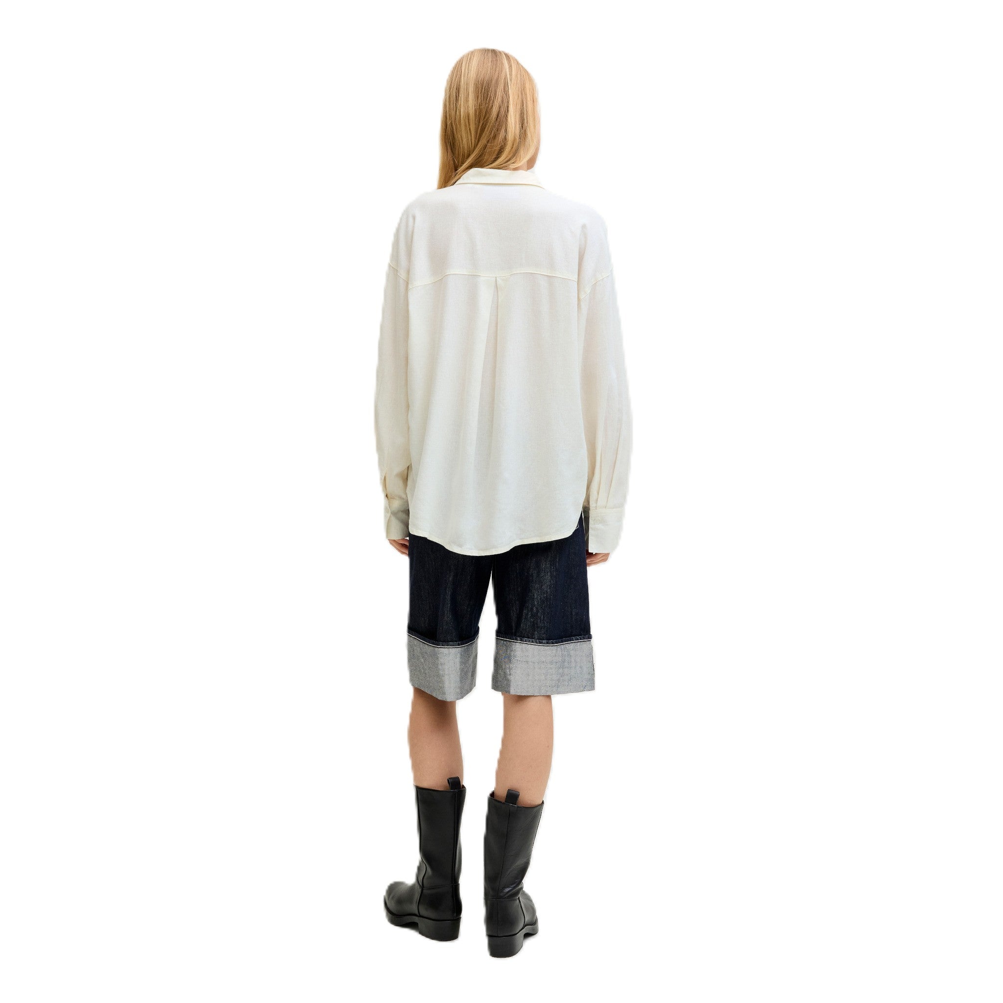 ALMIRA LINEN BLEND SHIRT