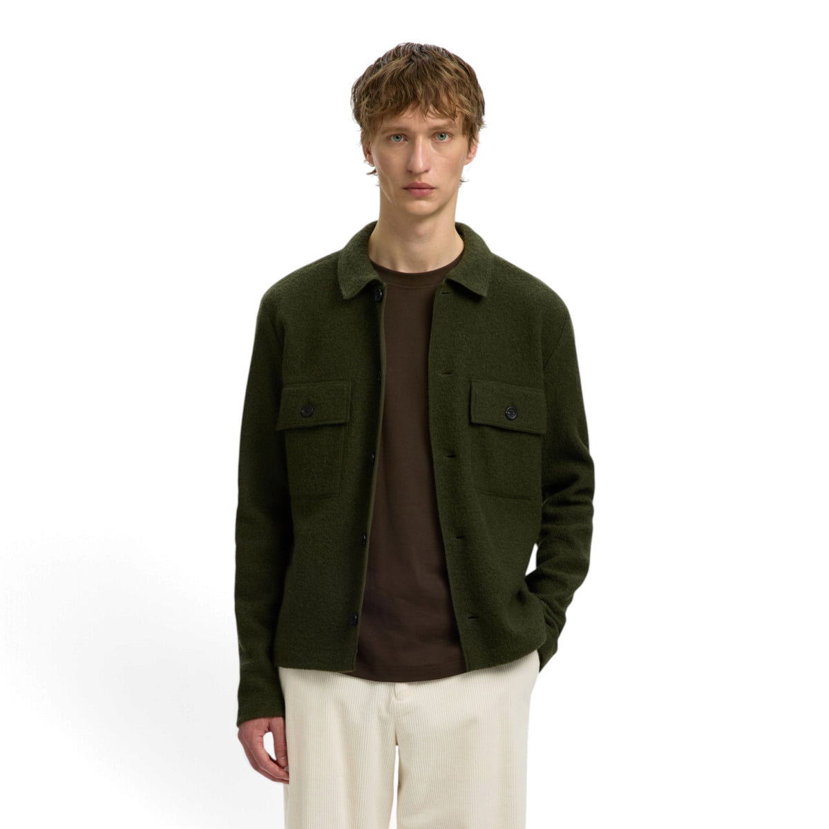 NEALY KNIT WORKWEAR CARDIGAN