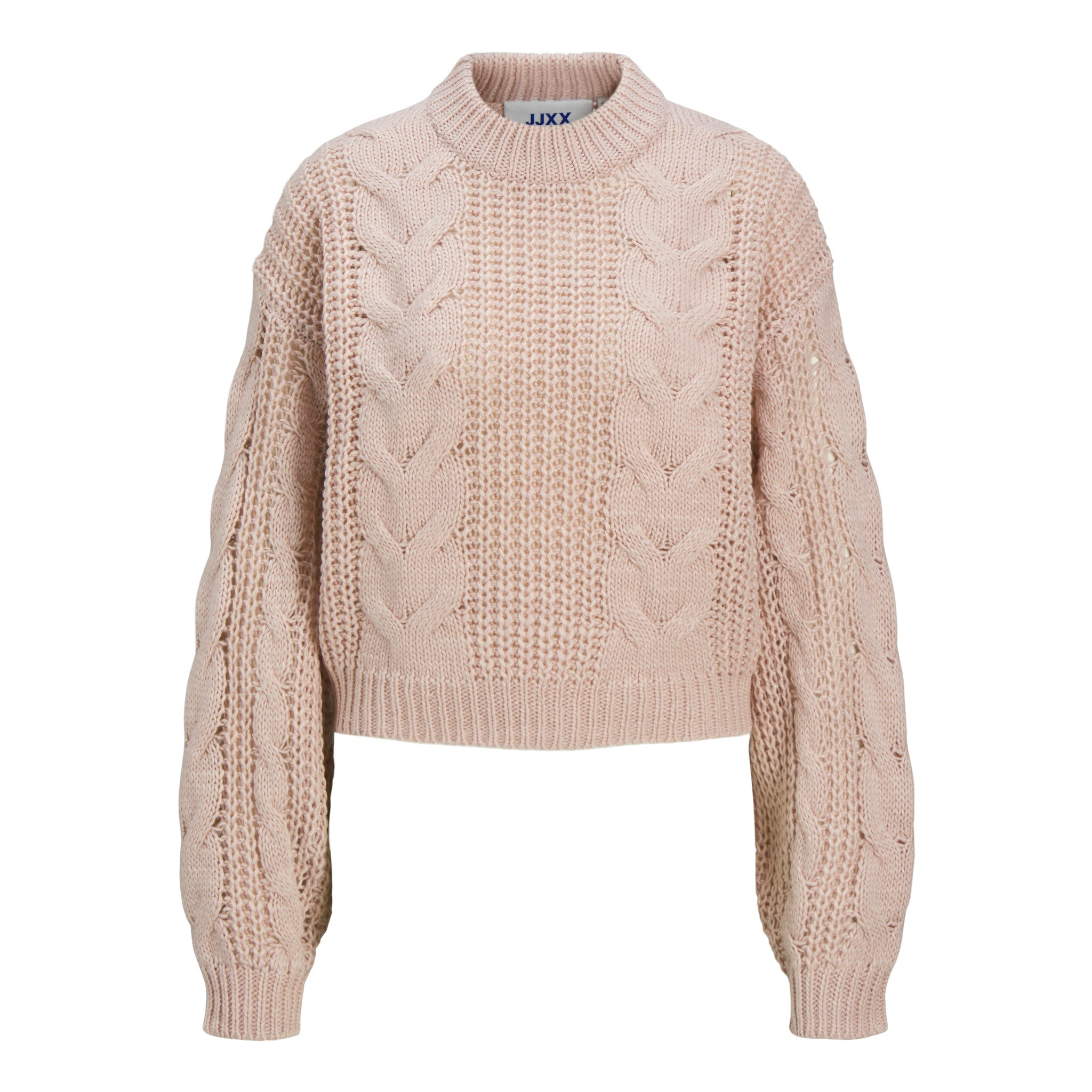 JXKELLY CHUNKY CABLE CREW NECK KNIT