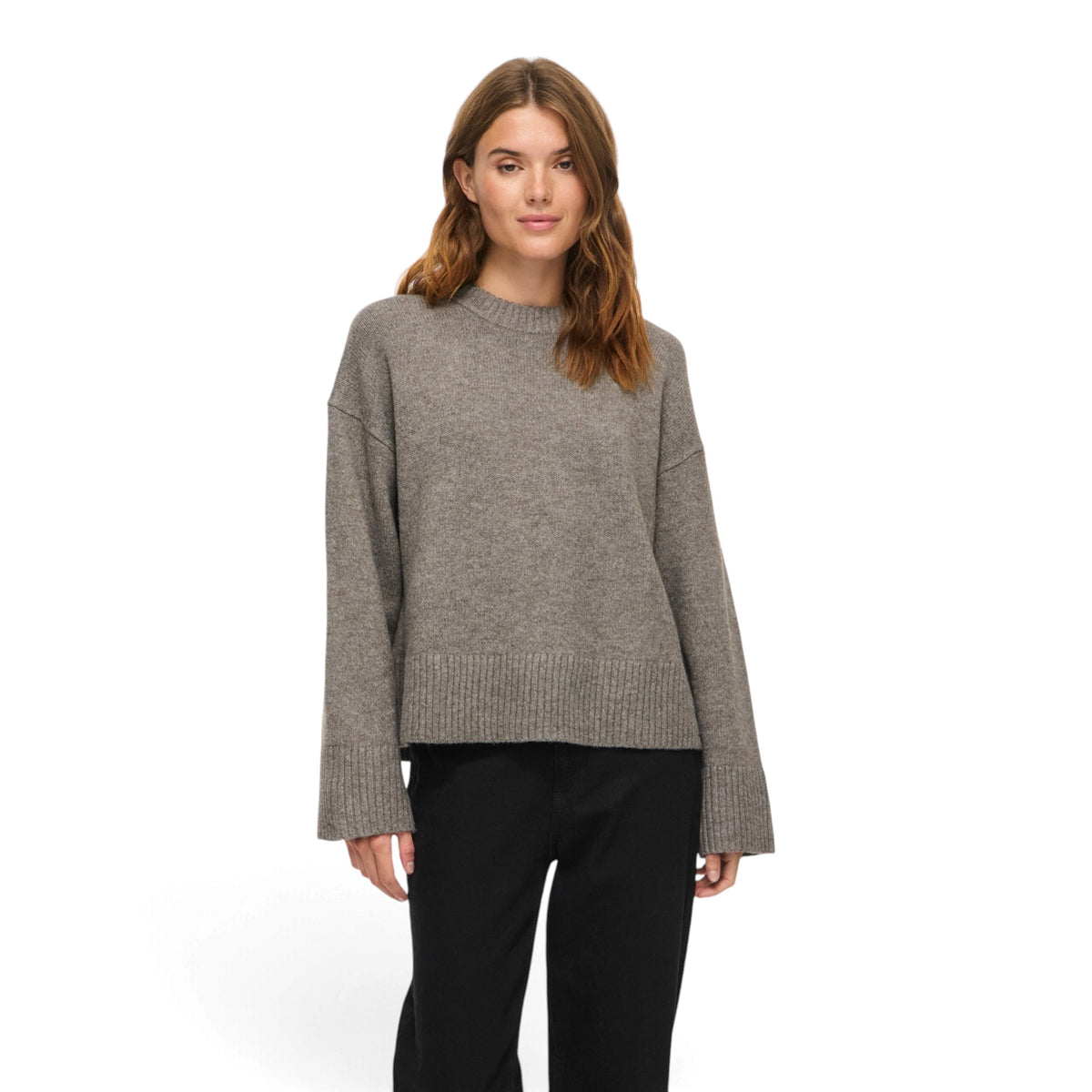 SIA O-NECK KNIT PULLOVER
