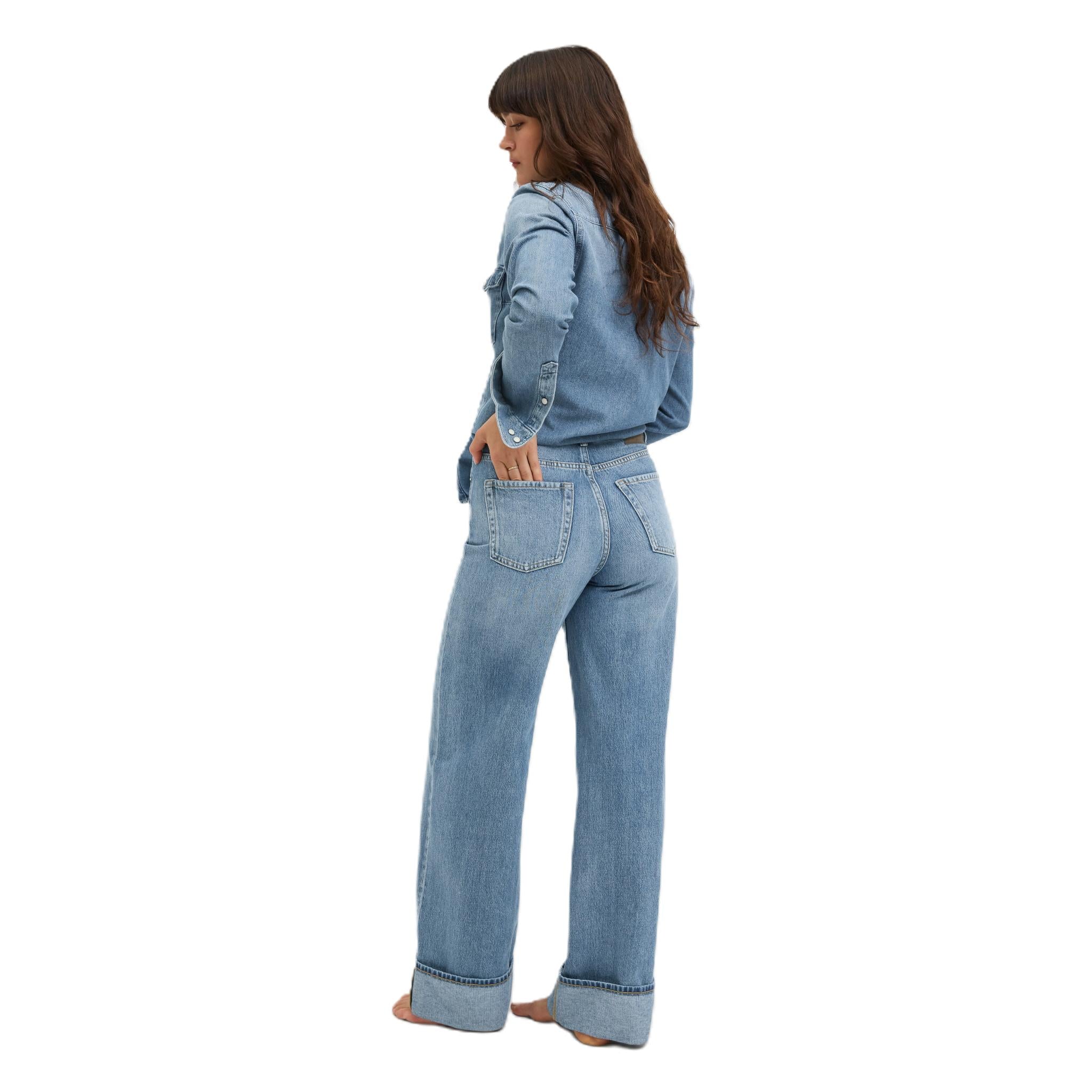 JXTOKYO WIDE FOLD JEANS