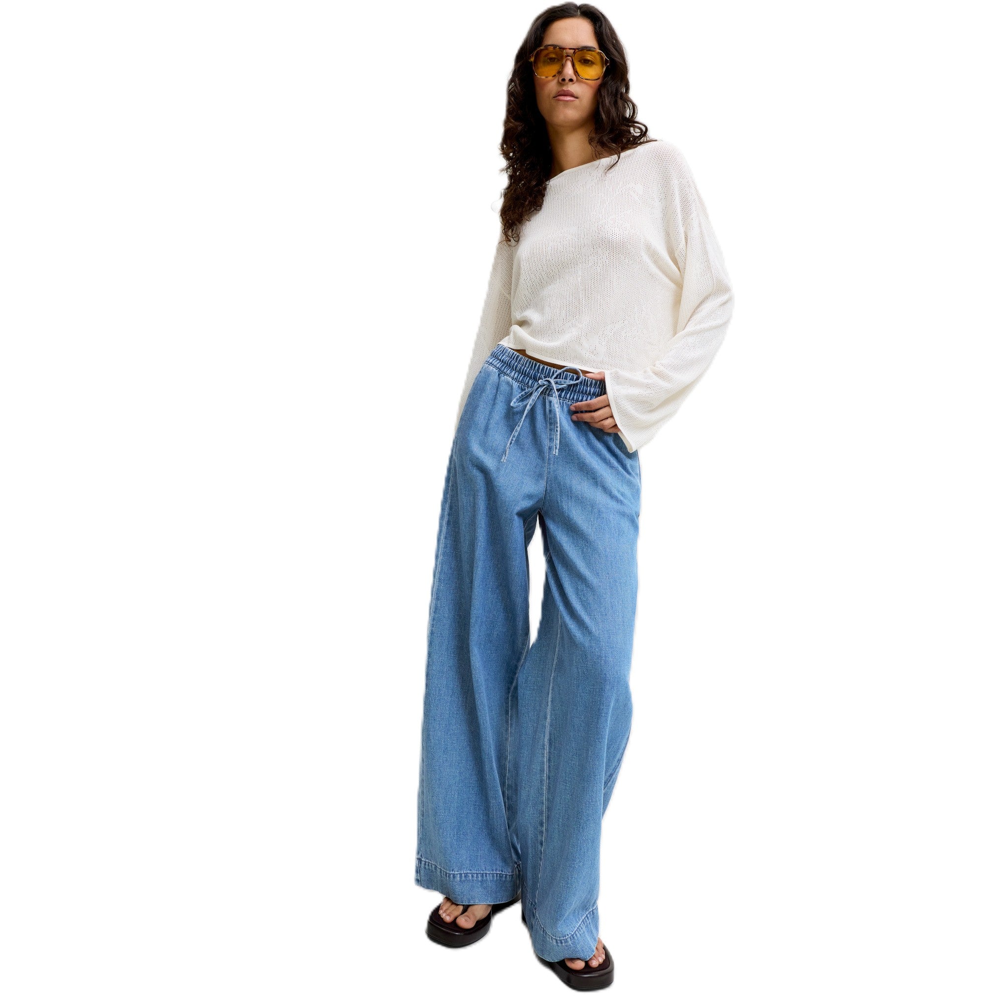 SKY LOOSE DENIM
