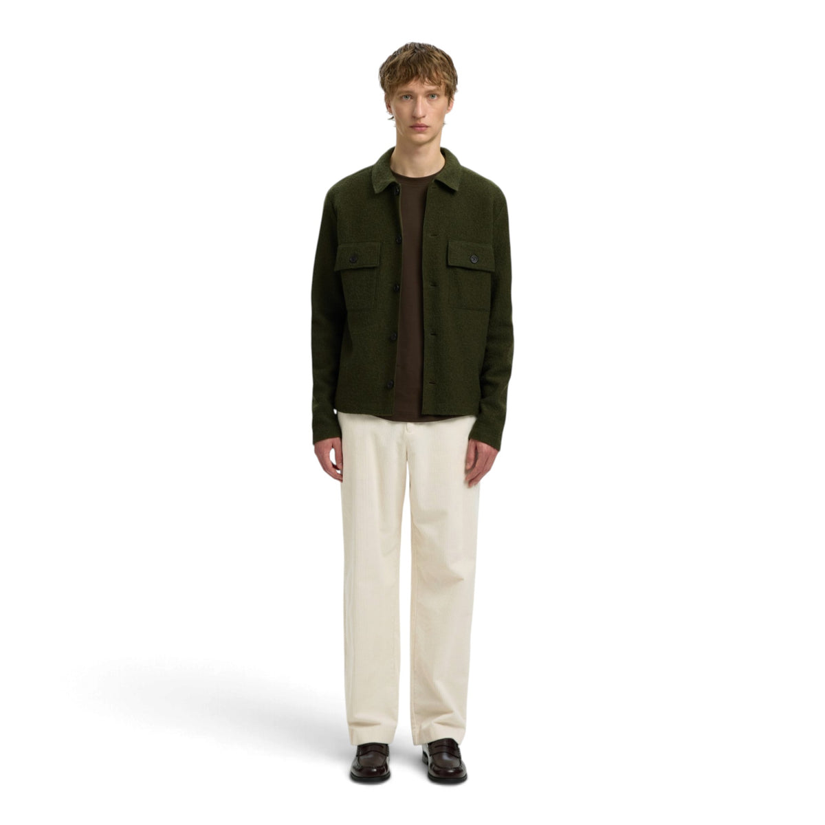 NEALY KNIT WORKWEAR CARDIGAN