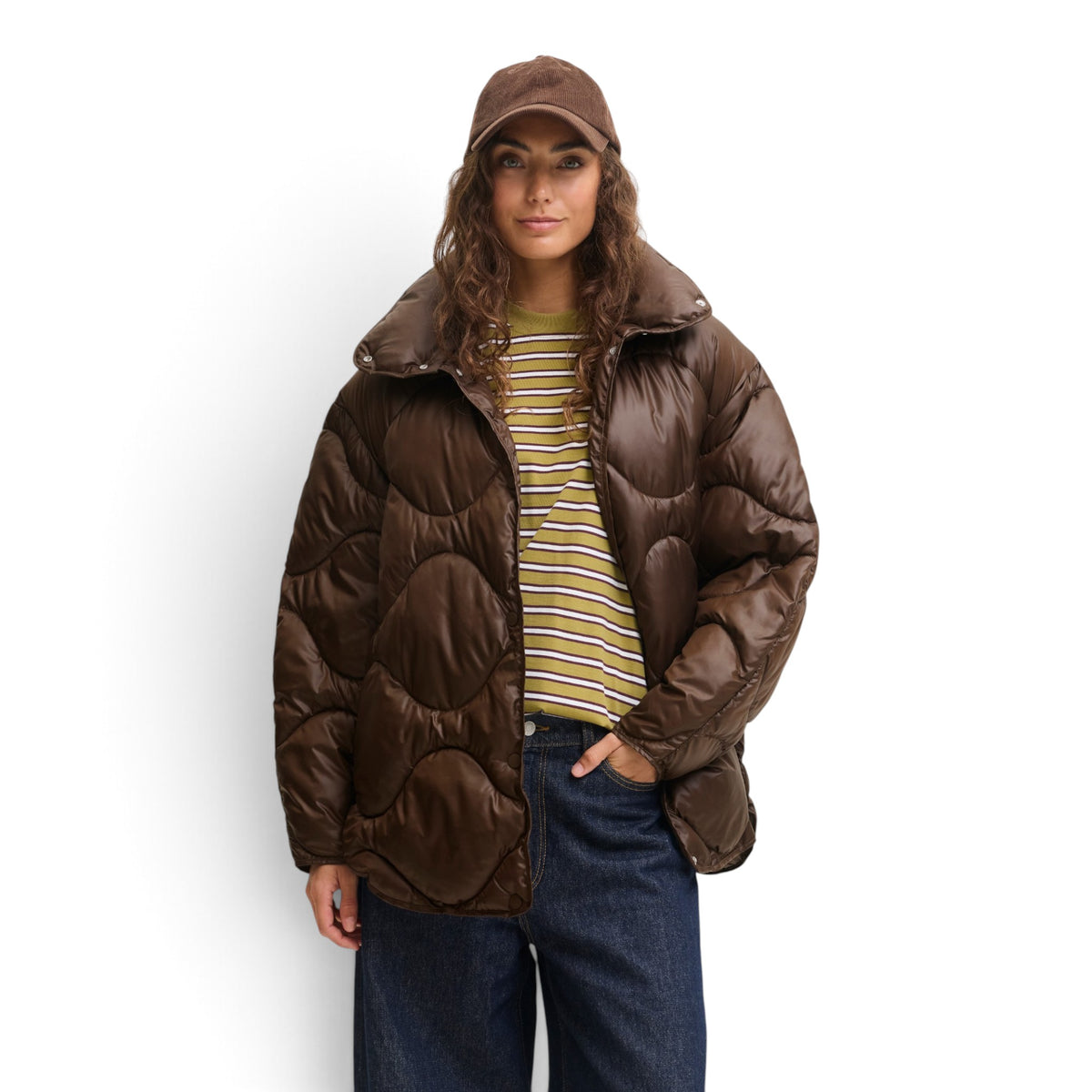 STELLA SHINY QUILTED JACKET