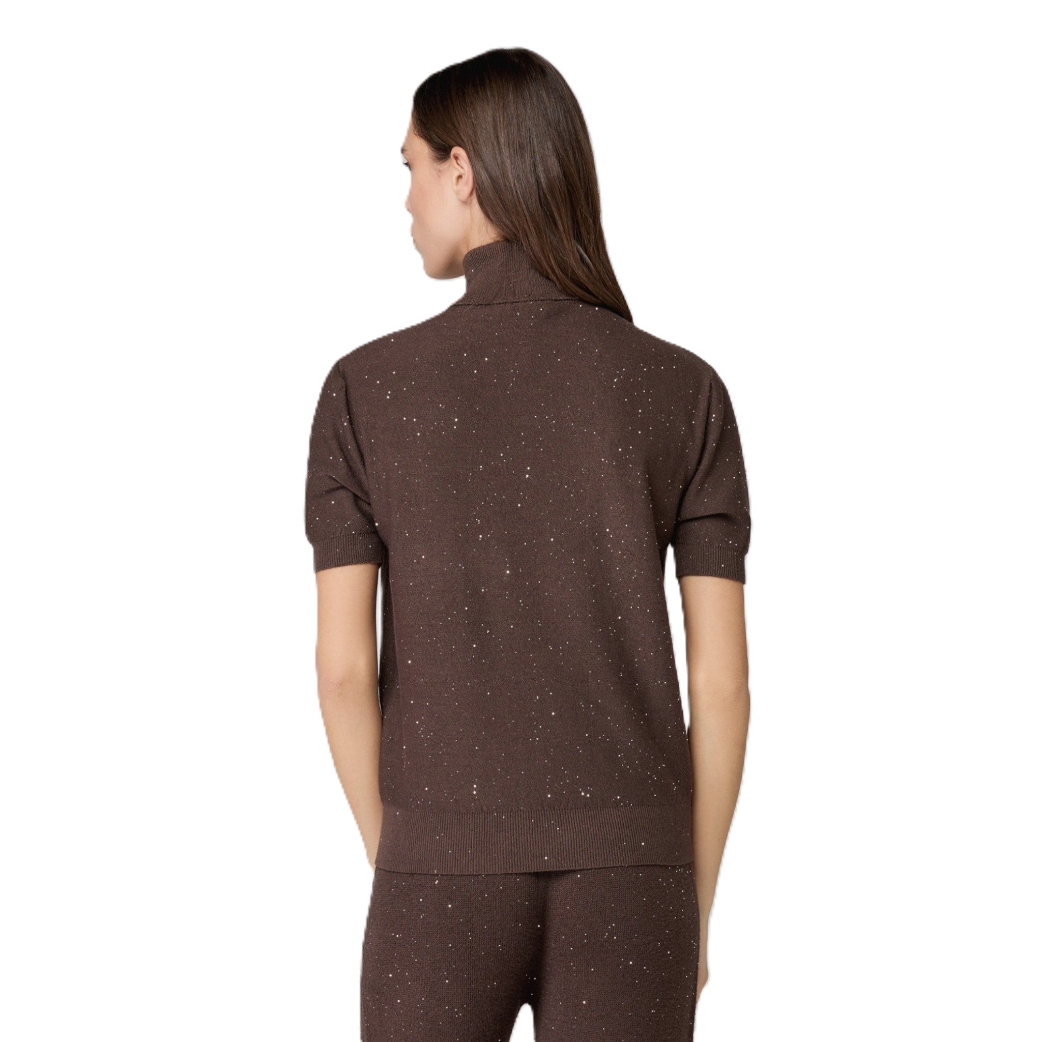 DOLCEVITA MEZZA MANICA CON PAILLETTES