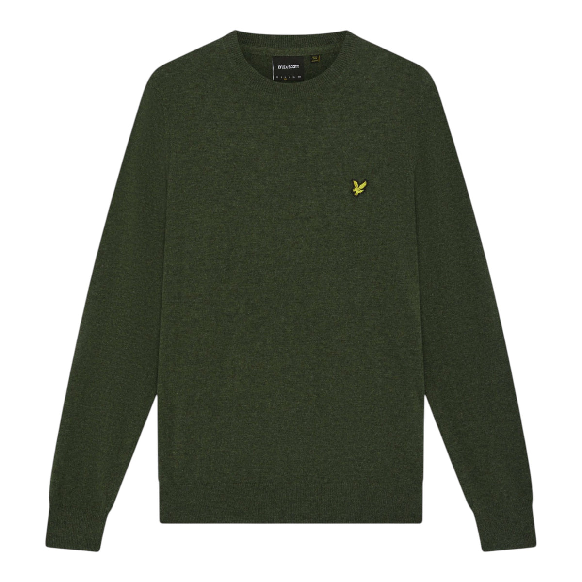 MAGLIONE A GIROCOLLO IN MISTO LANA D'AGNELLO