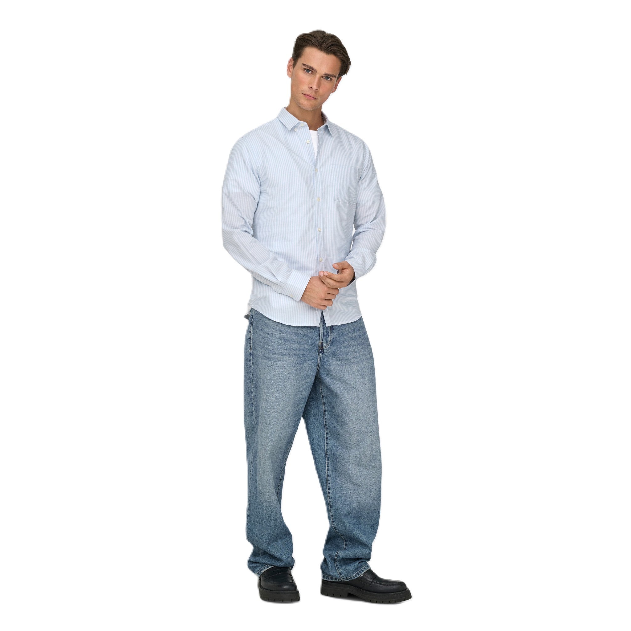 ALVARO SLIM OXFORD SHIRT