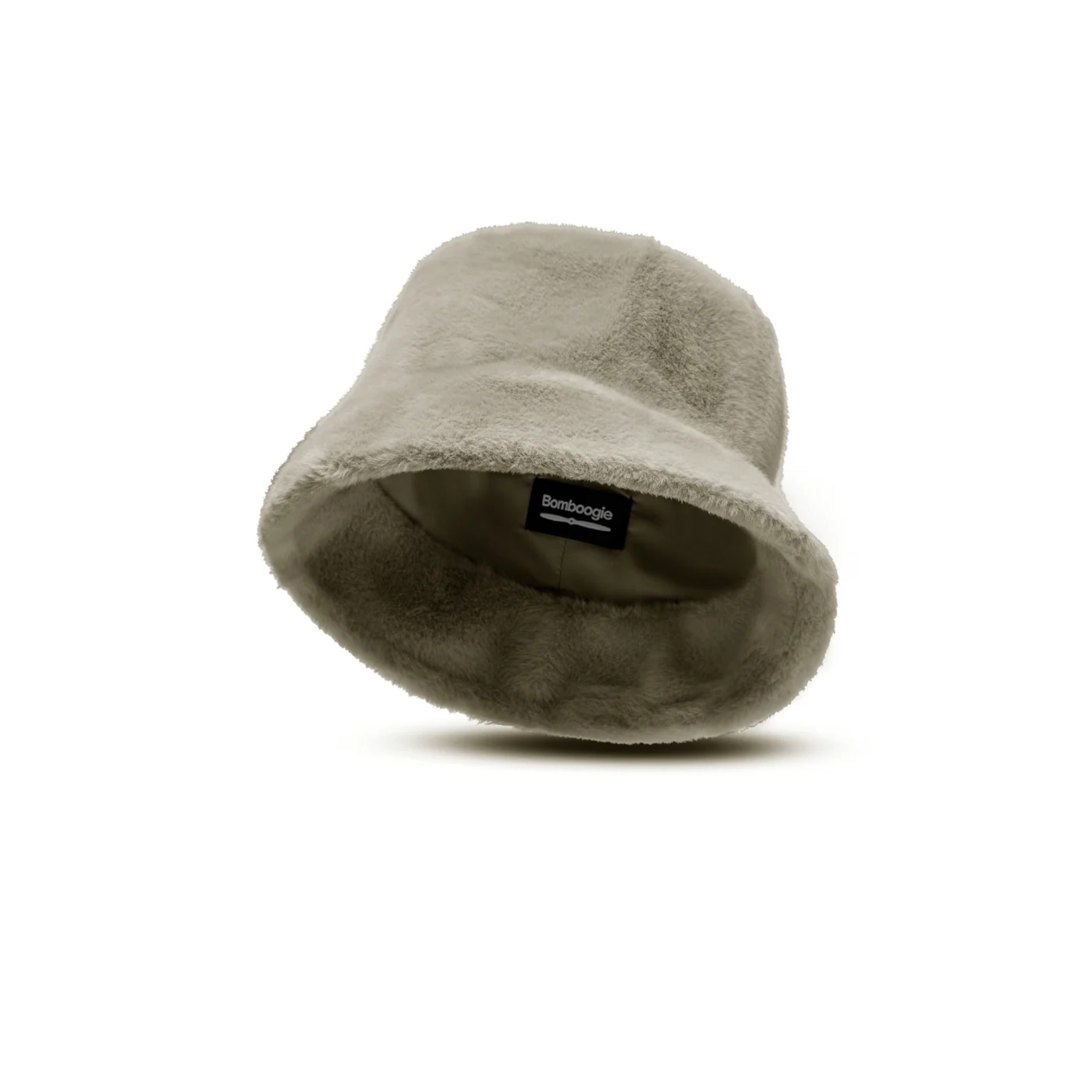 CAPPELLO BUCKET IN PELLICCETTA SINTETICA EFFETTO LAPIN