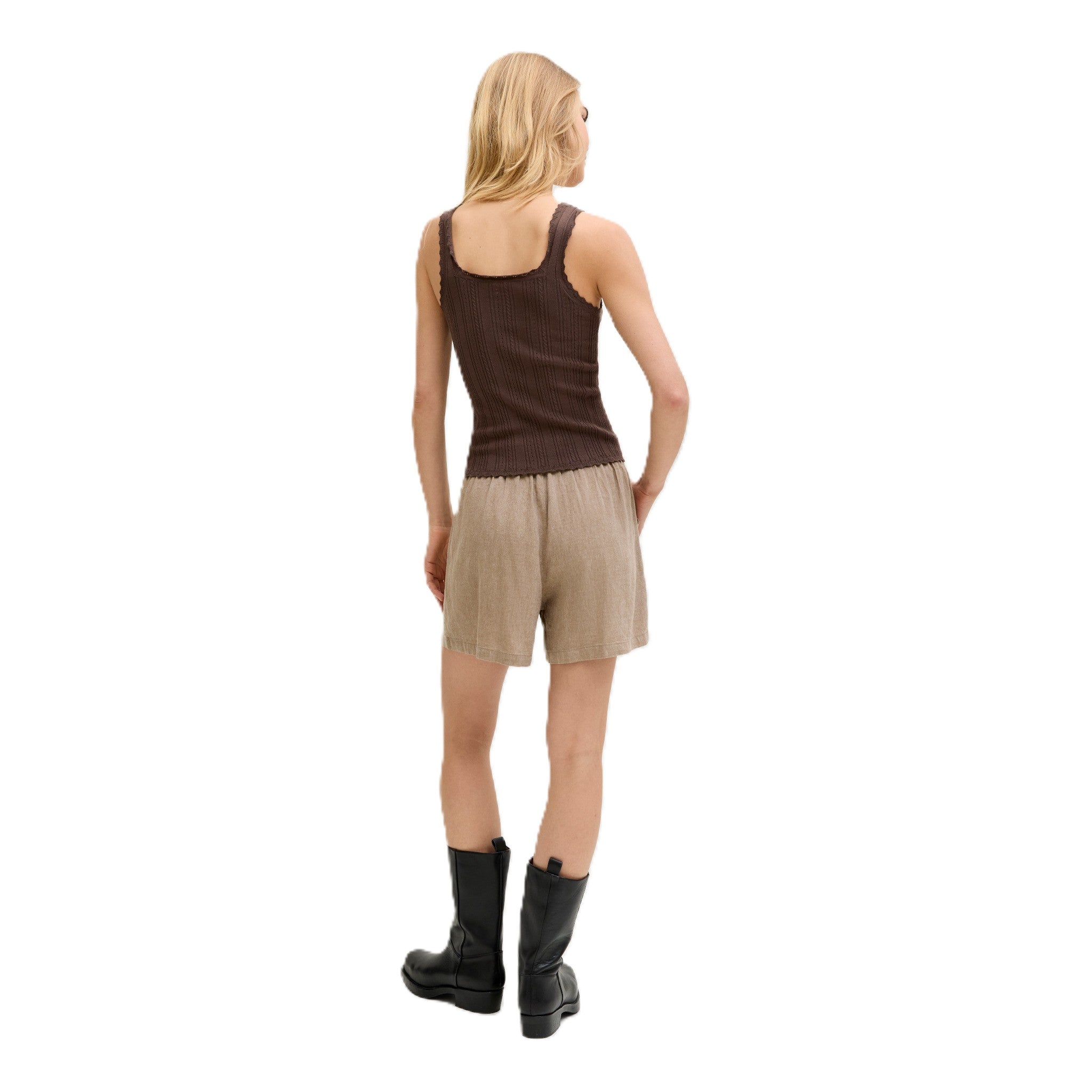 ALMIRA LINEN SHORTS