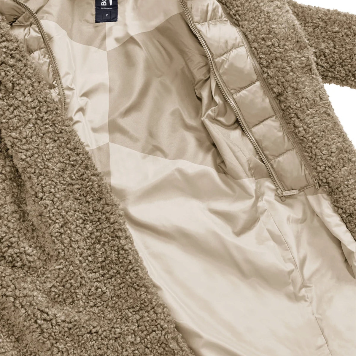 CAPPOTTO MONOPETTO IN ECOPELLICCIA
