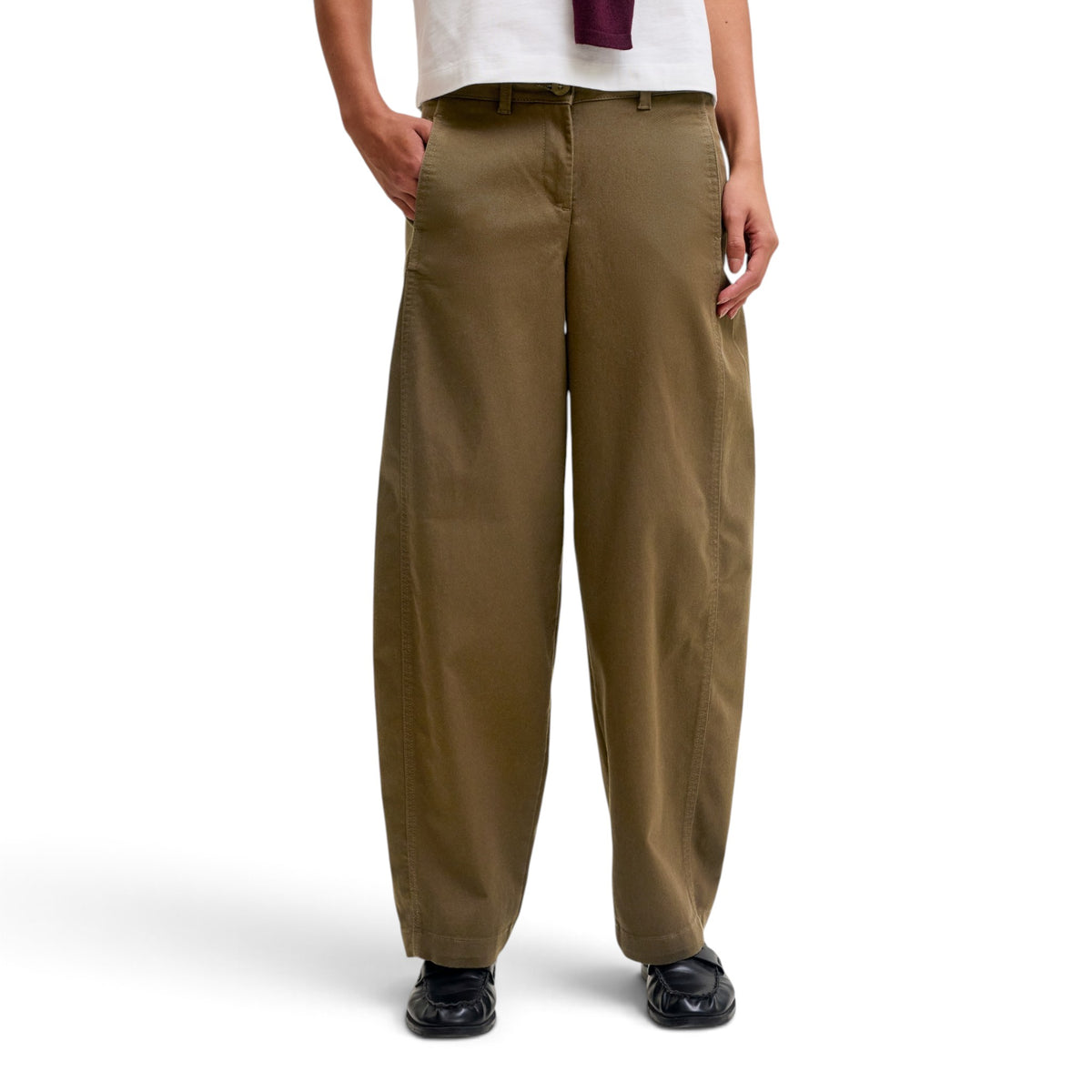 HAZEL KIRA BARREL PANTS