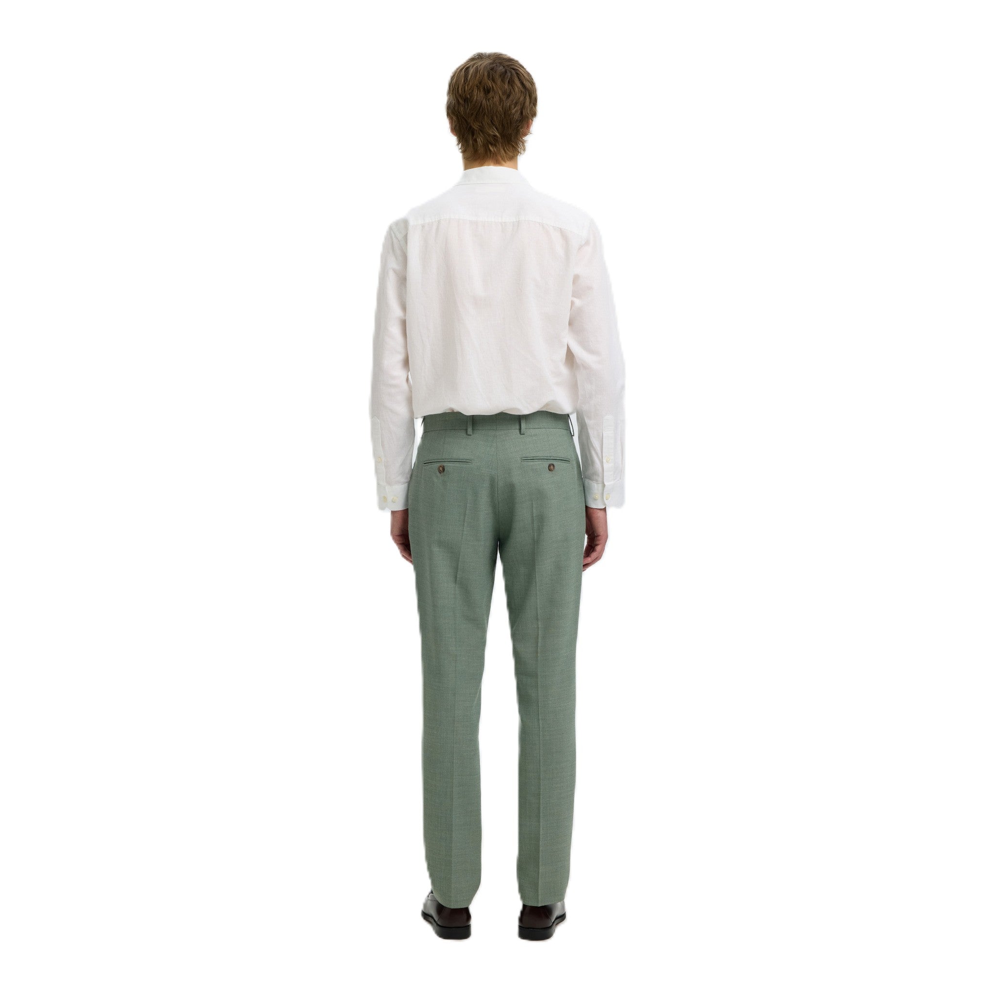 SLIM OASIS LINEN TROUSERS