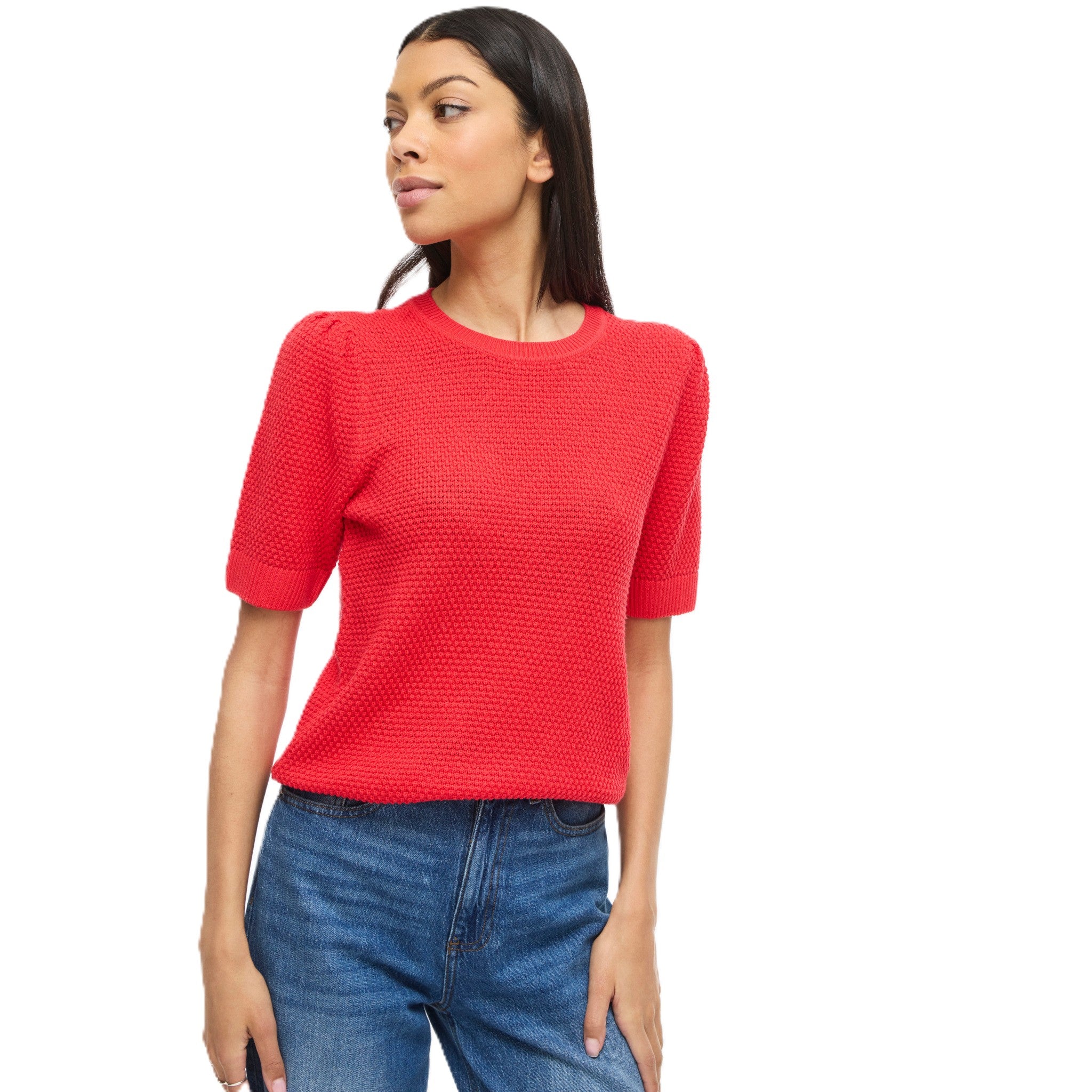DALO O-NECK KNIT TOP