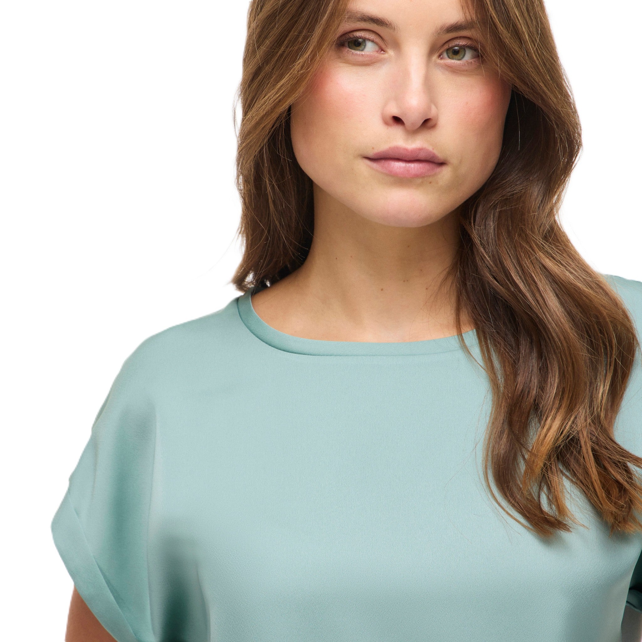 ELLETTE SATIN TOP