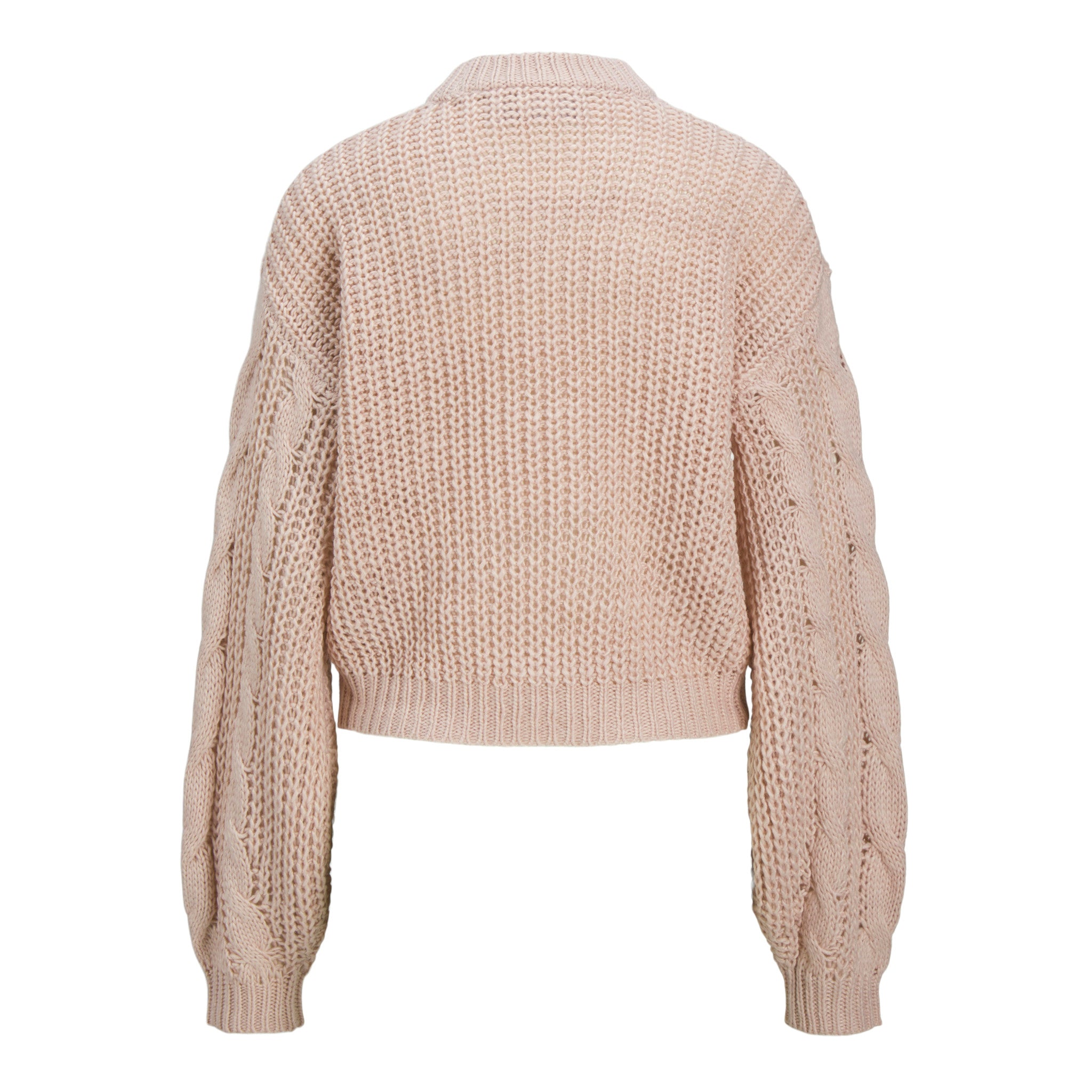 JXKELLY CHUNKY CABLE CREW NECK KNIT