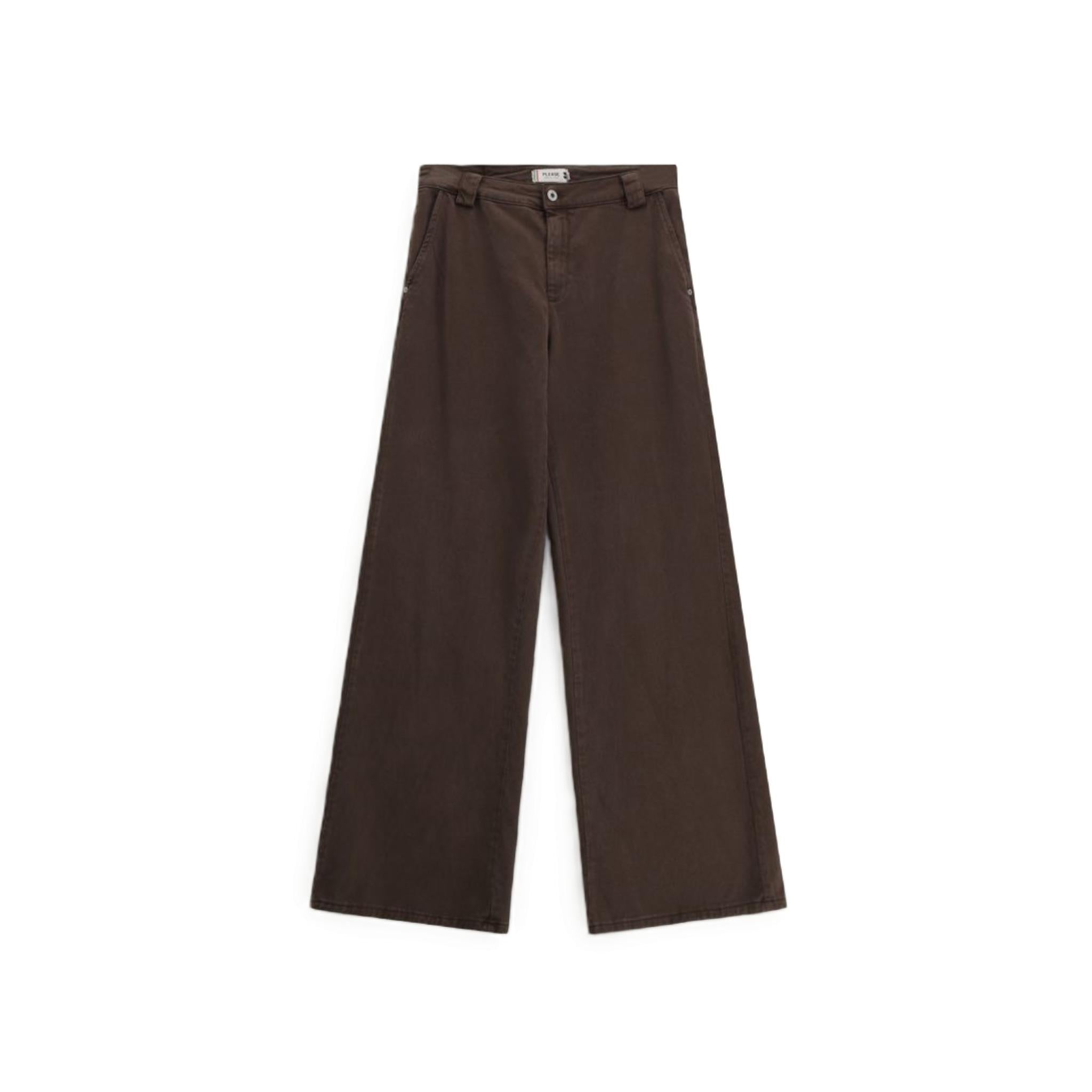 PANTALONI PALAZZO A VITA BASSA