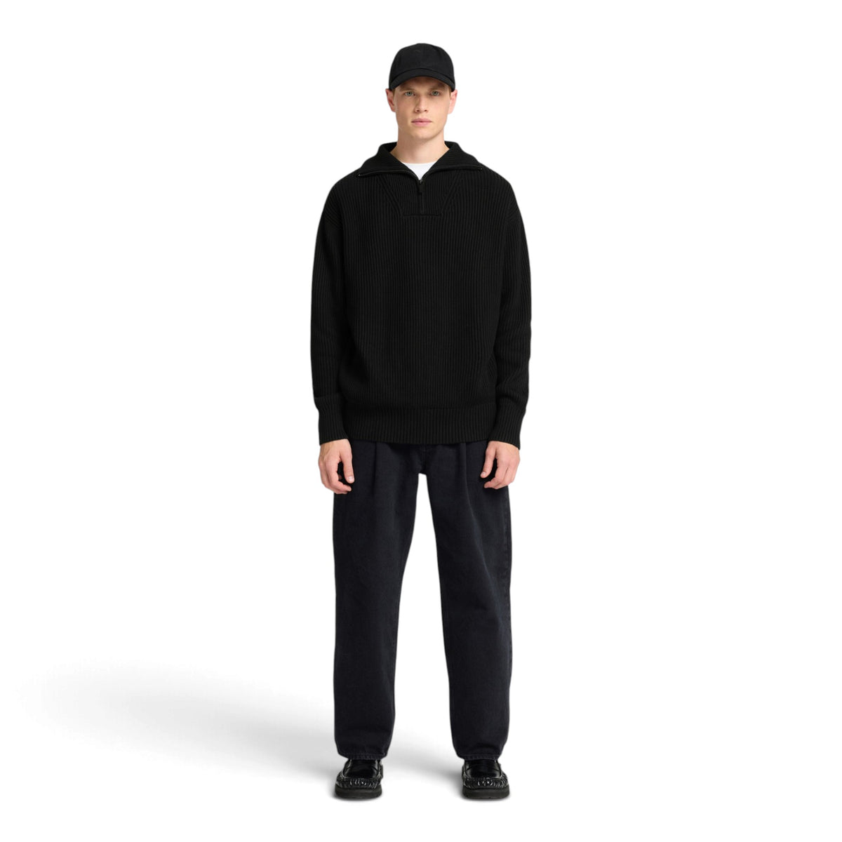 DRY KNIT HALF ZIP