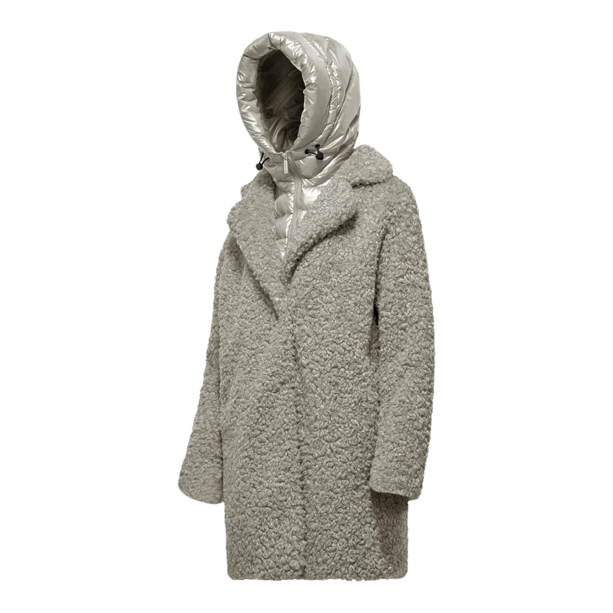 ODESSA OVERCOAT - CAPPOTTO LUNGO IN ECOPELLICCIA EFFETTO AGNELLINO
