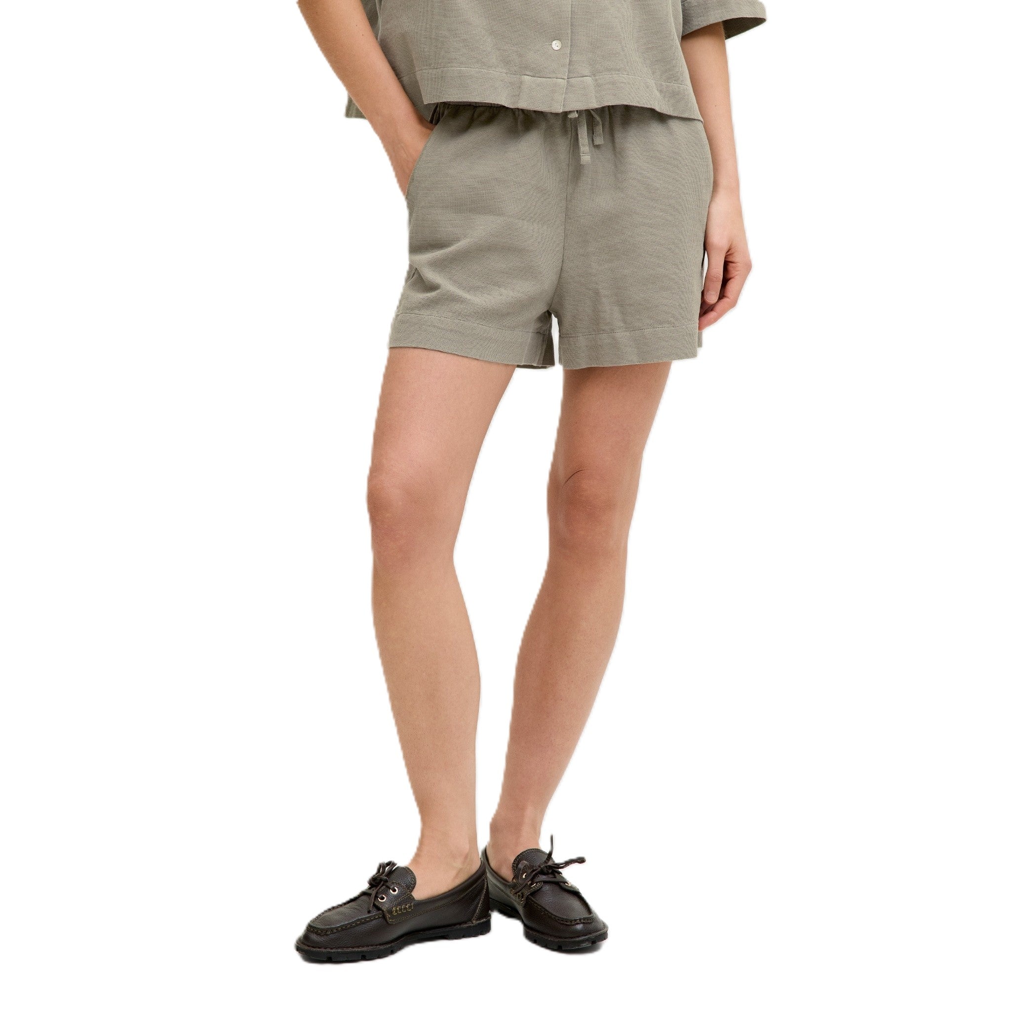 GLOBAL WAFFLE SHORTS