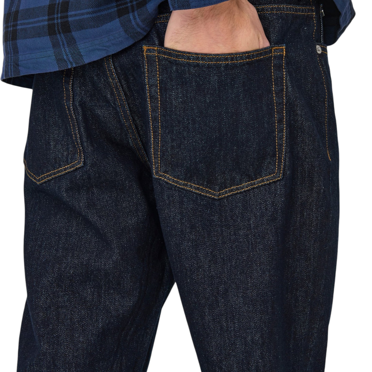 EDGE STRAIGHT RINSE DENIM