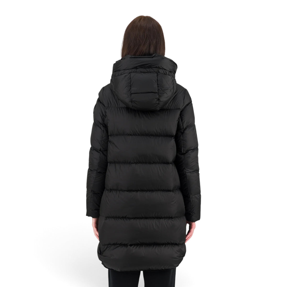 GENEVA JACKET - PIUMINO LUNGO IN NYLON LUCIDO