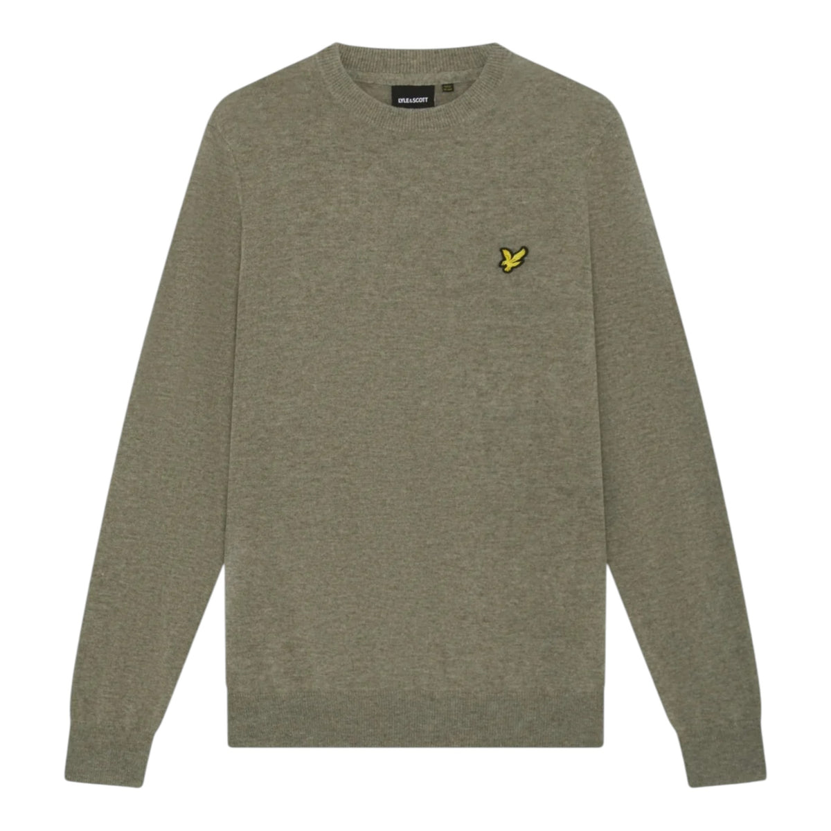 MAGLIONE A GIROCOLLO IN MISTO LANA D'AGNELLO