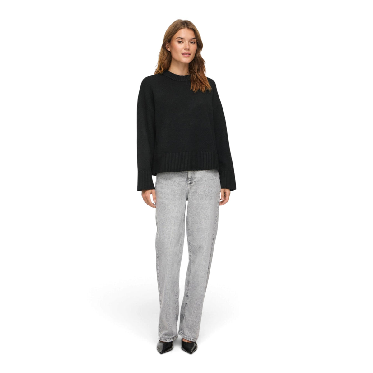 SIA O-NECK KNIT PULLOVER