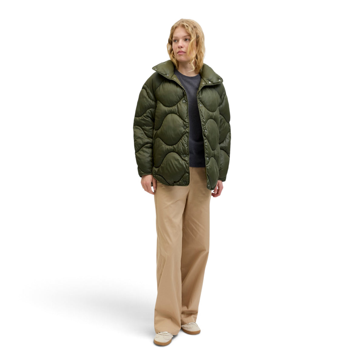 STELLA SHINY QUILTED JACKET