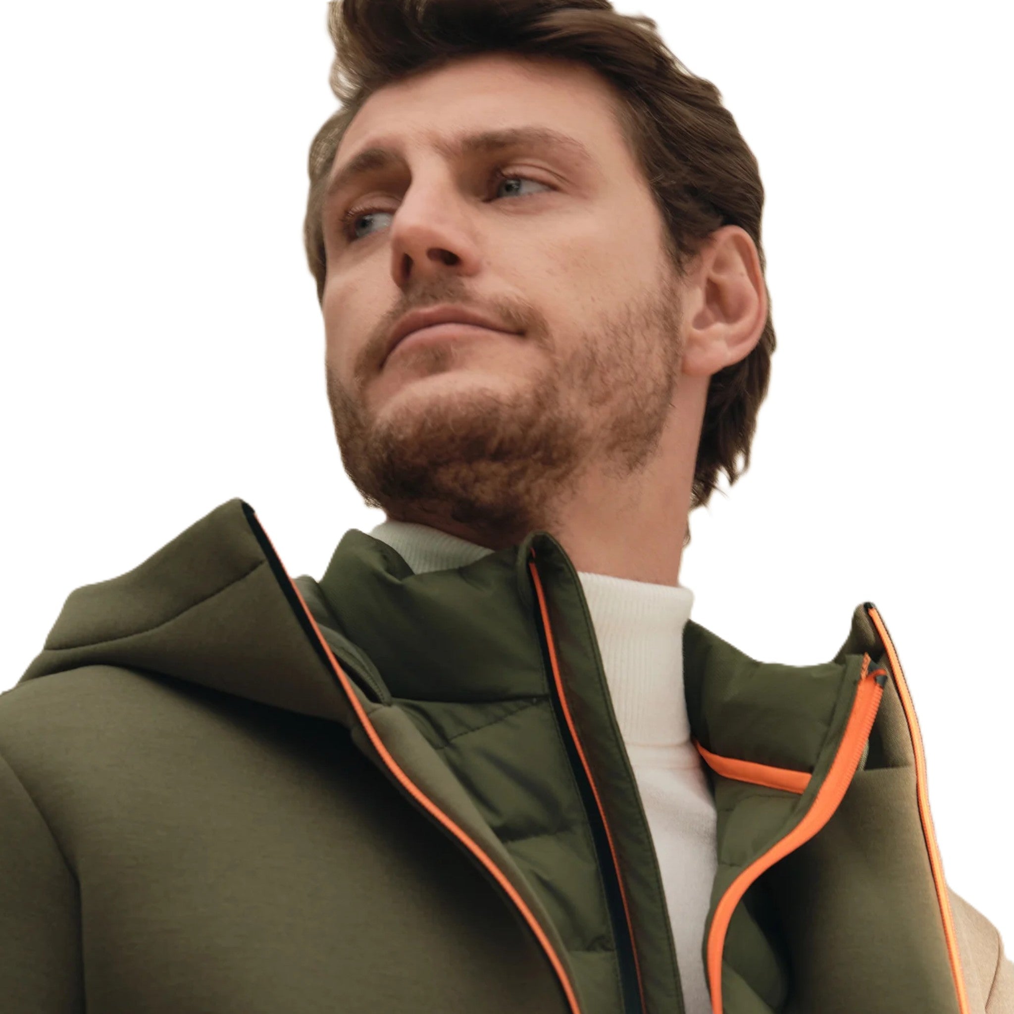 FELPA MARZIO NEO CON ZIP E CAPPUCCIO