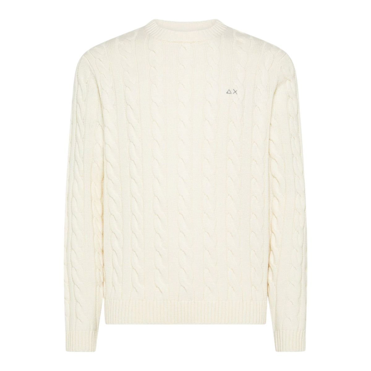 MAGLIA IN LANA E CASHMERE A TRECCE