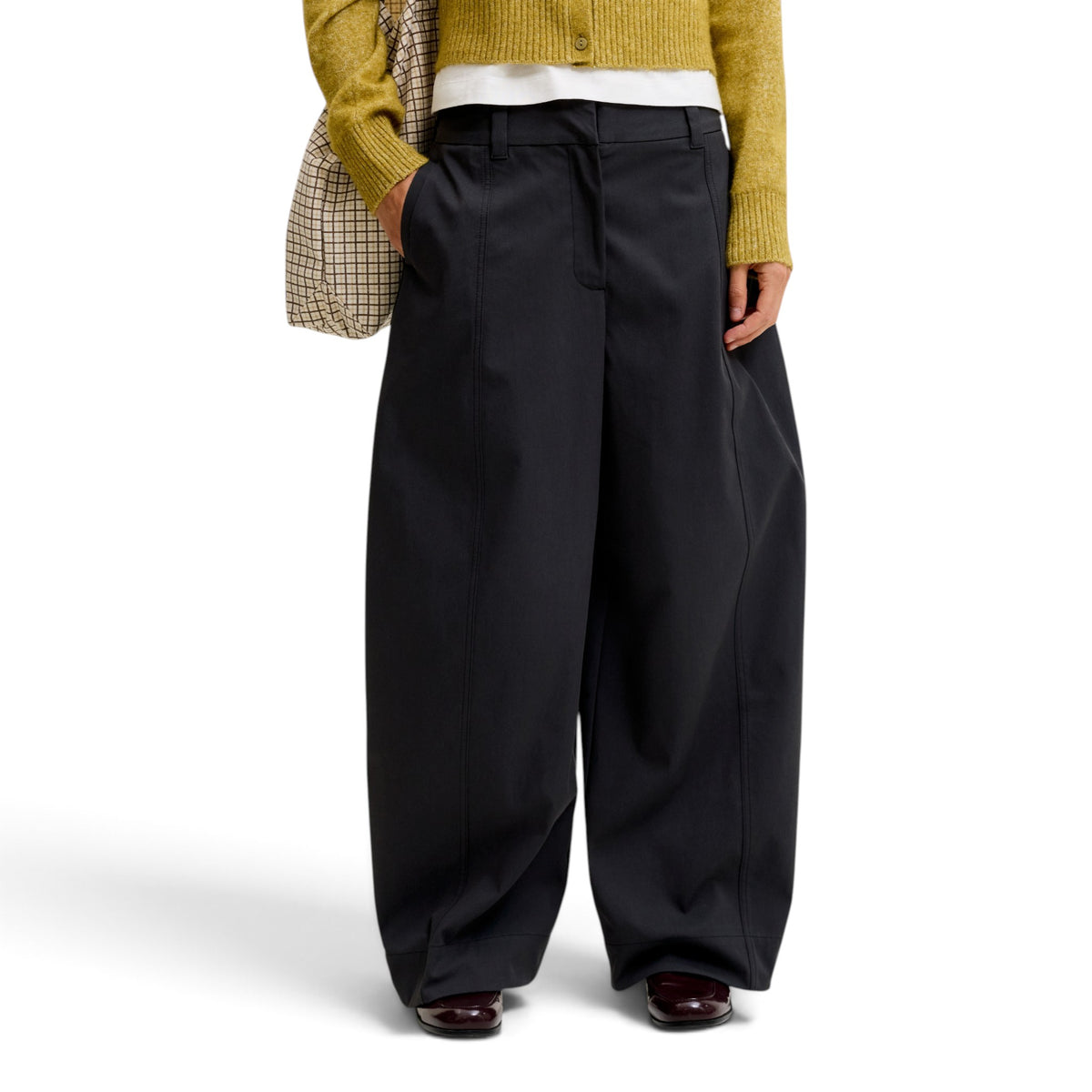 RUBY SUMA BAGGY BARREL PANTS