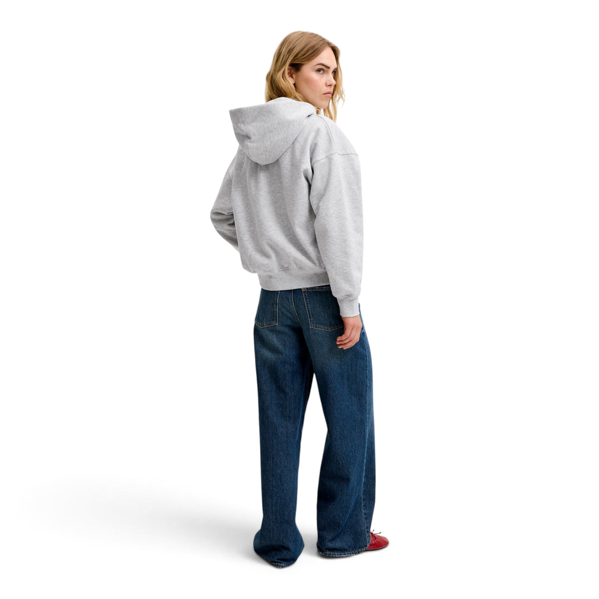 SOPHIA BOXY ZIP HOOD