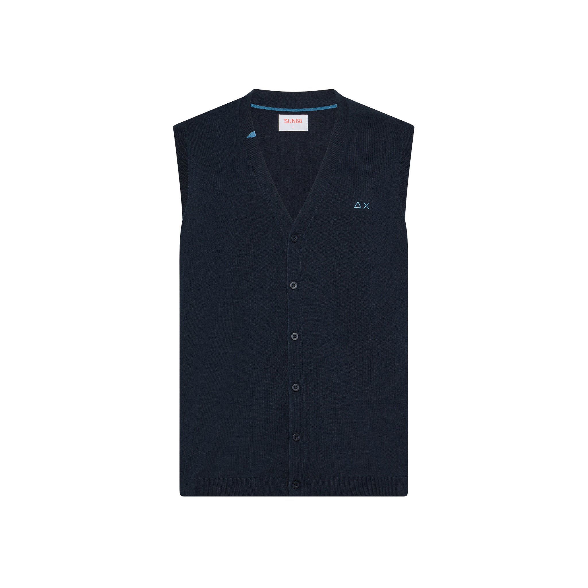 GILET BUTTON SWEATER BASIC