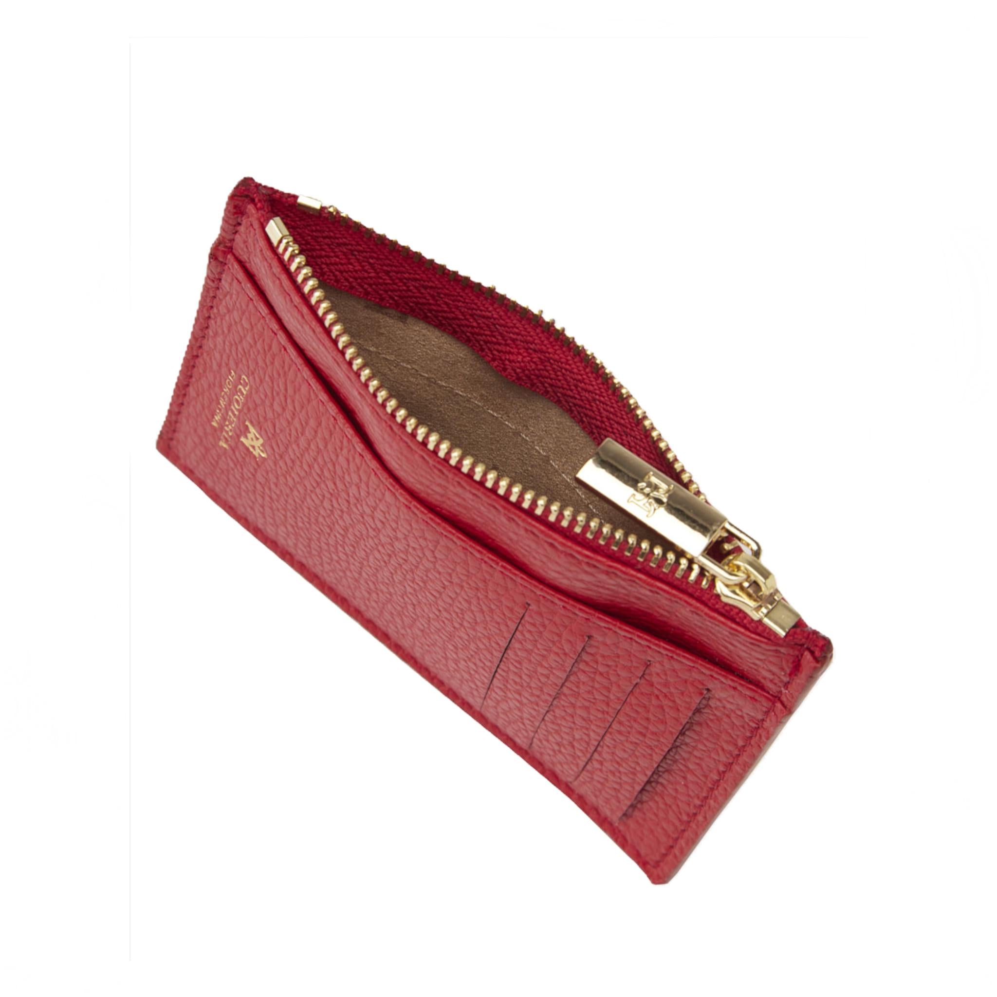 VELVET PORTACARTE CON ZIP