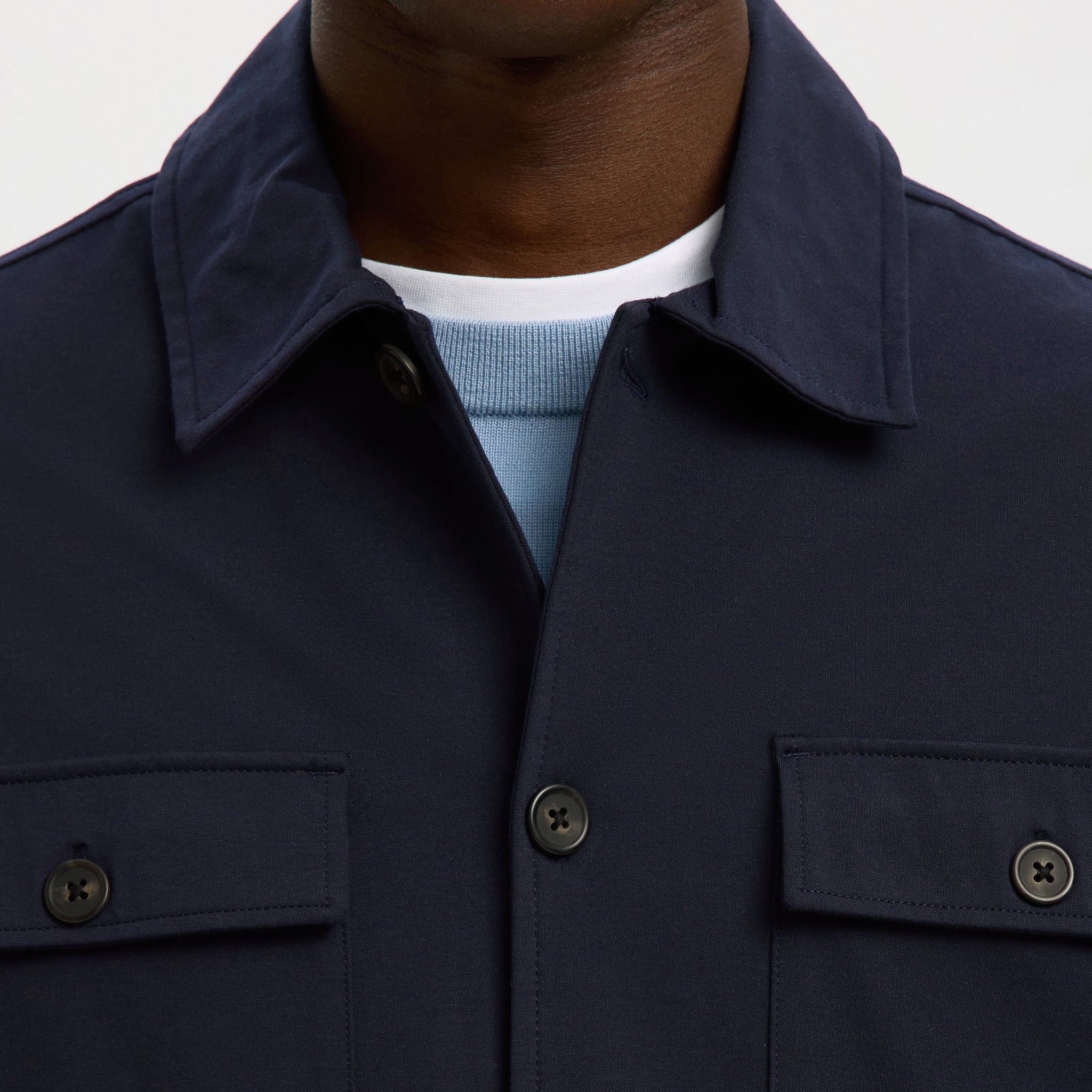 LORENT BI-STRETCH OVERSHIRT