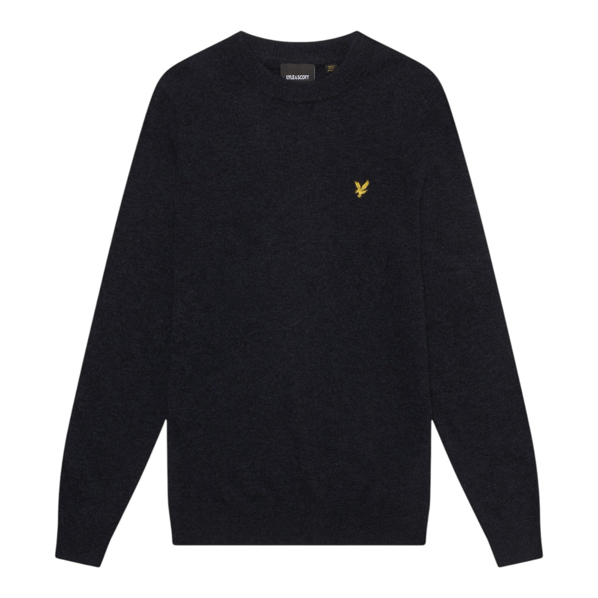 MAGLIONE A GIROCOLLO IN MISTO LANA D'AGNELLO