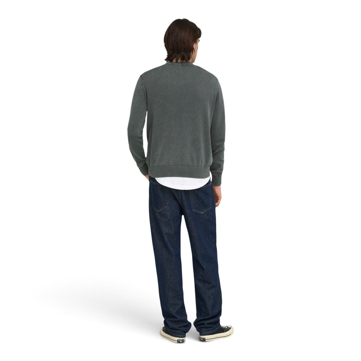 GARSON REGULAR WASH CREW KNIT