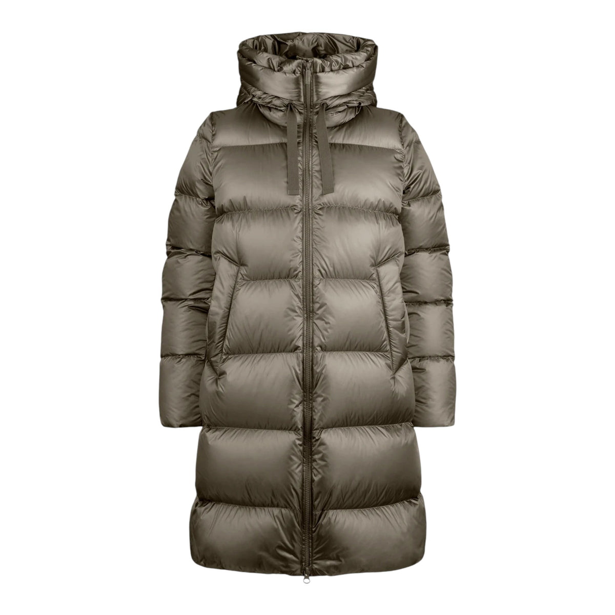 GENEVA JACKET - PIUMINO LUNGO IN NYLON LUCIDO