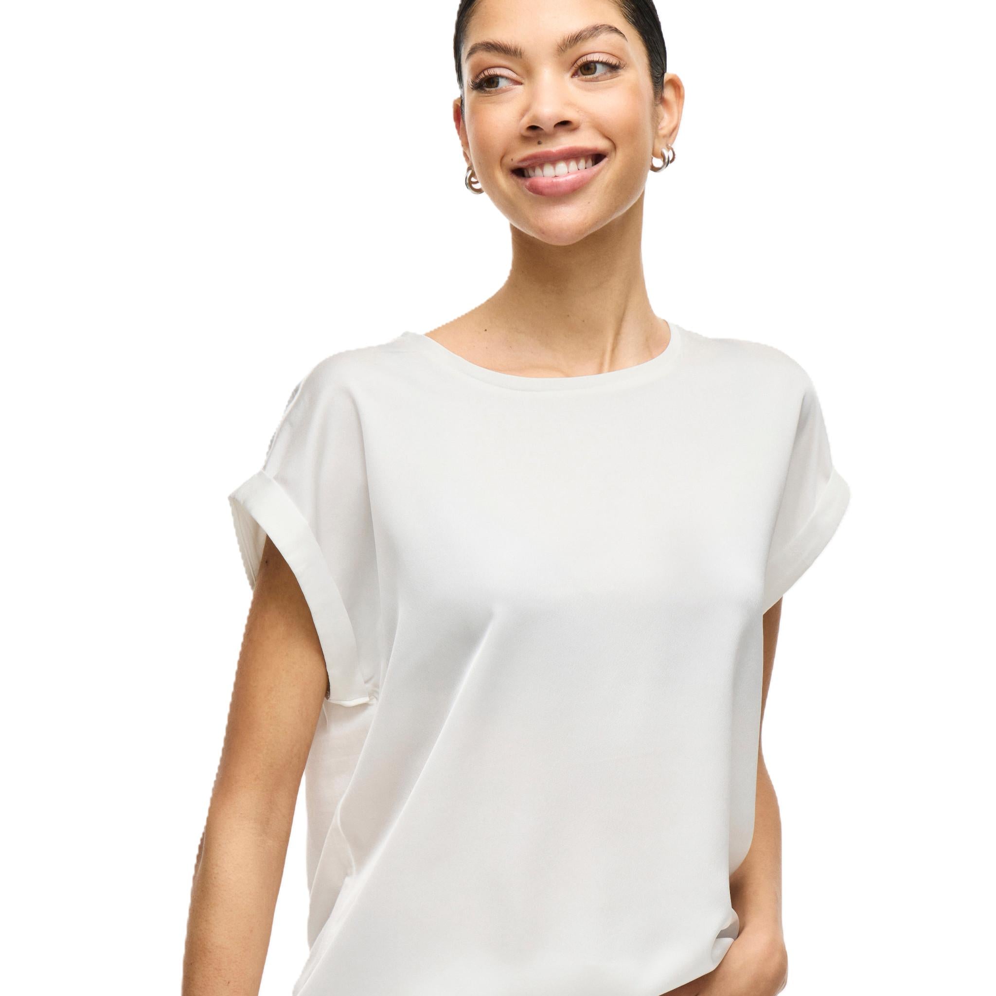 VIELLETTE SATIN TOP